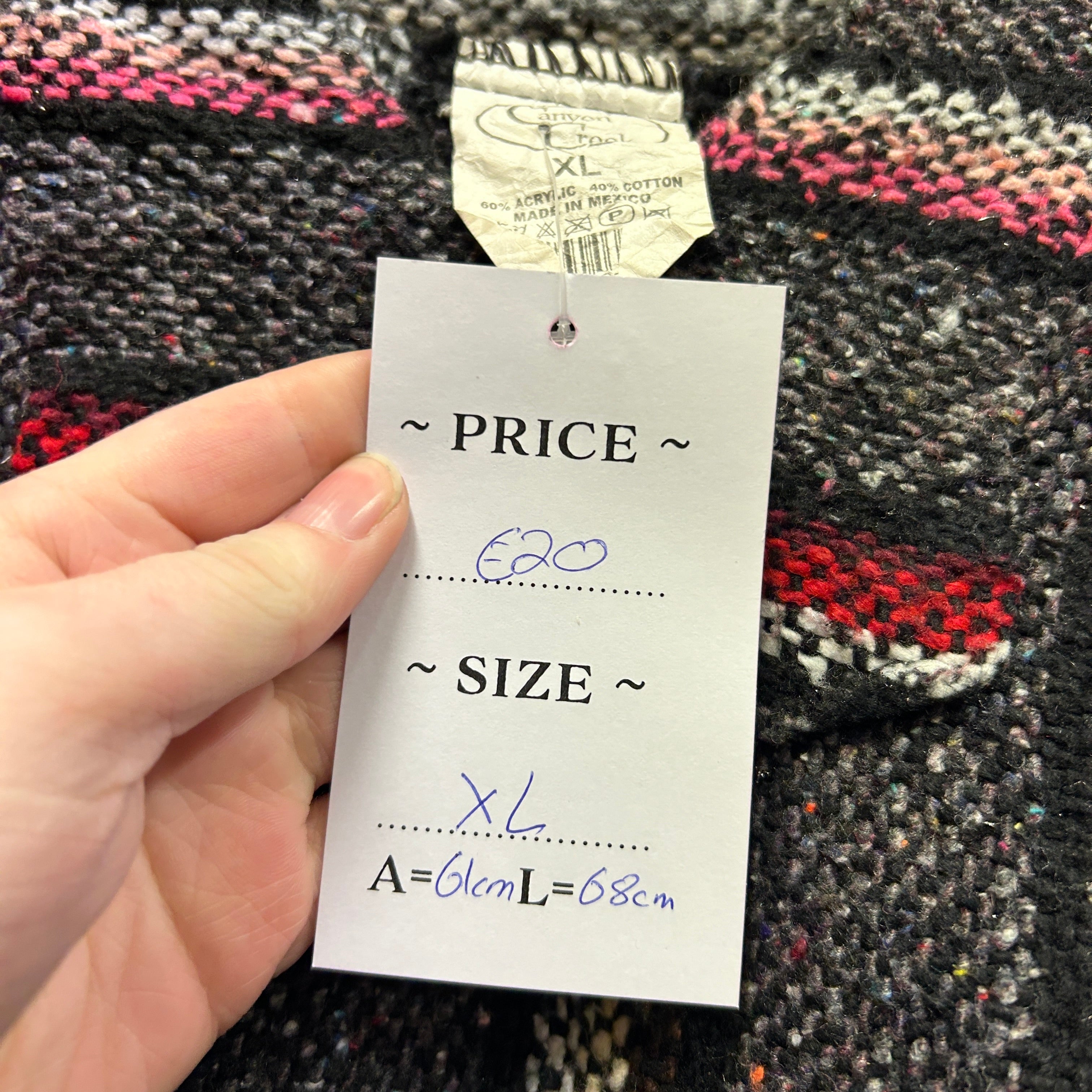 Vintage Canyon Creek Baja Hoodie