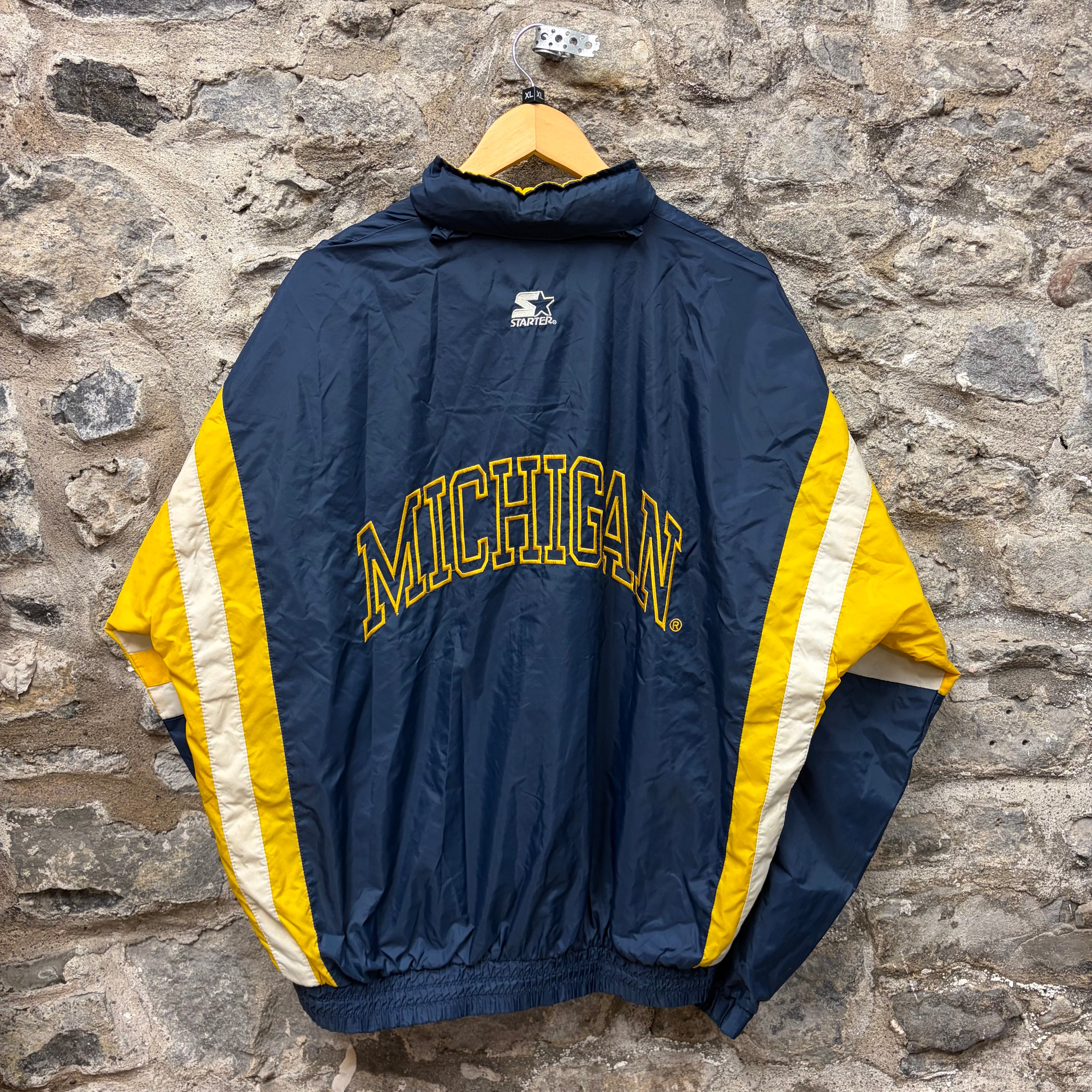 Michigan Starter Windbreaker Jacket