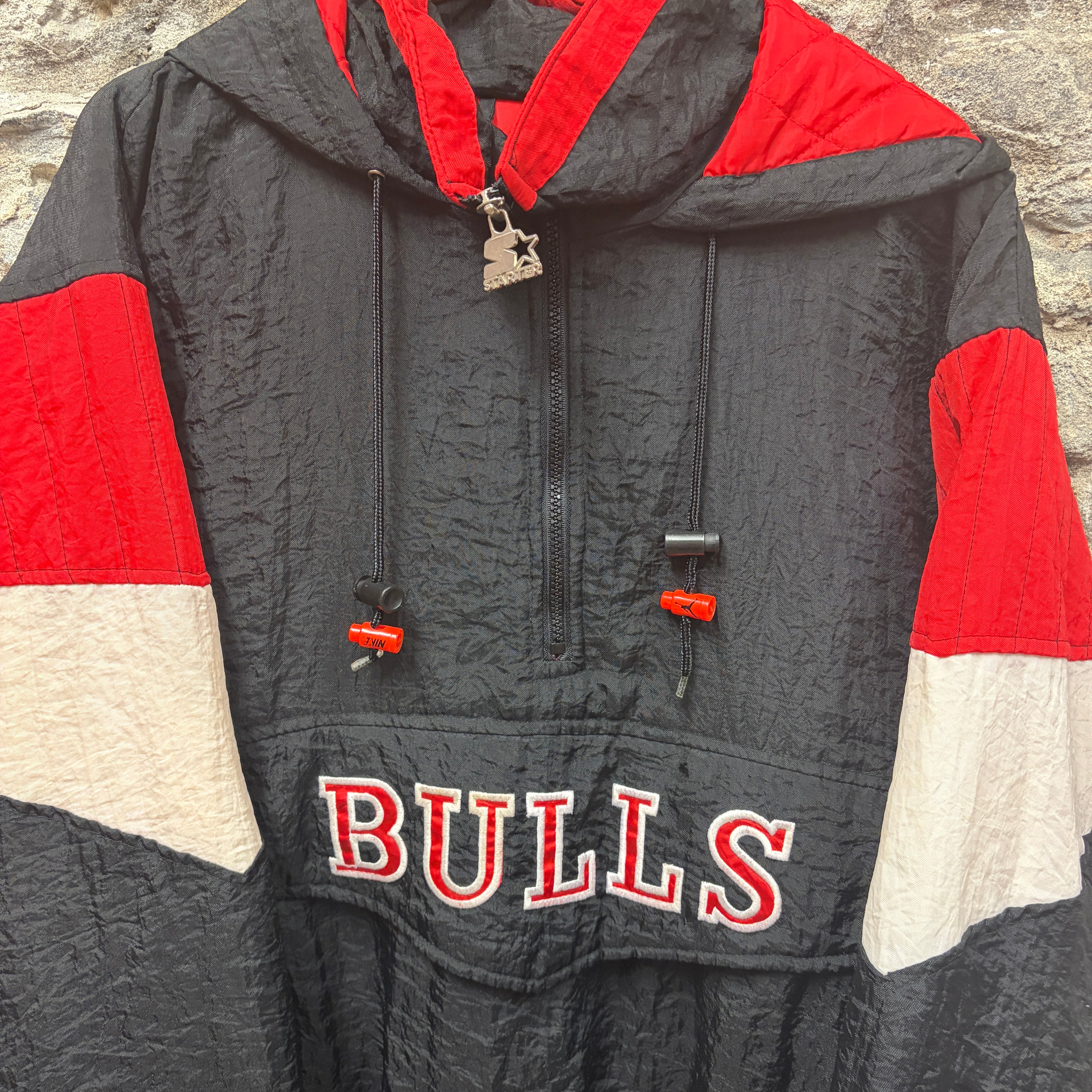Chicago Bulls Starter Windbreaker Jacket