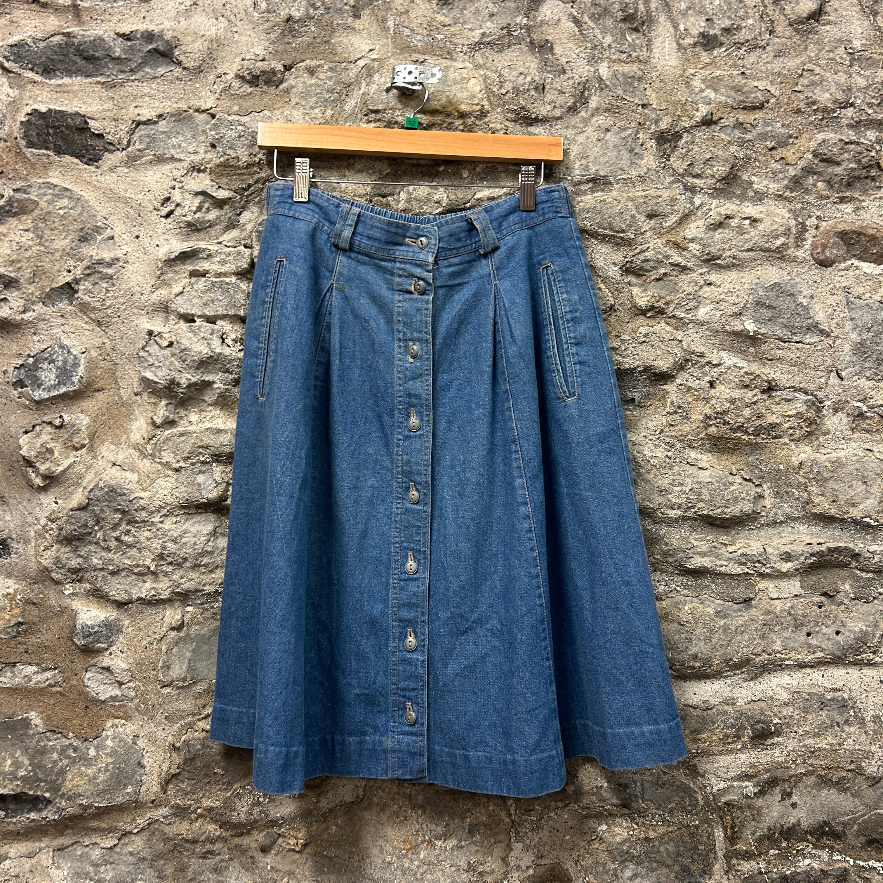 Vintage Koret City Blues Skirt