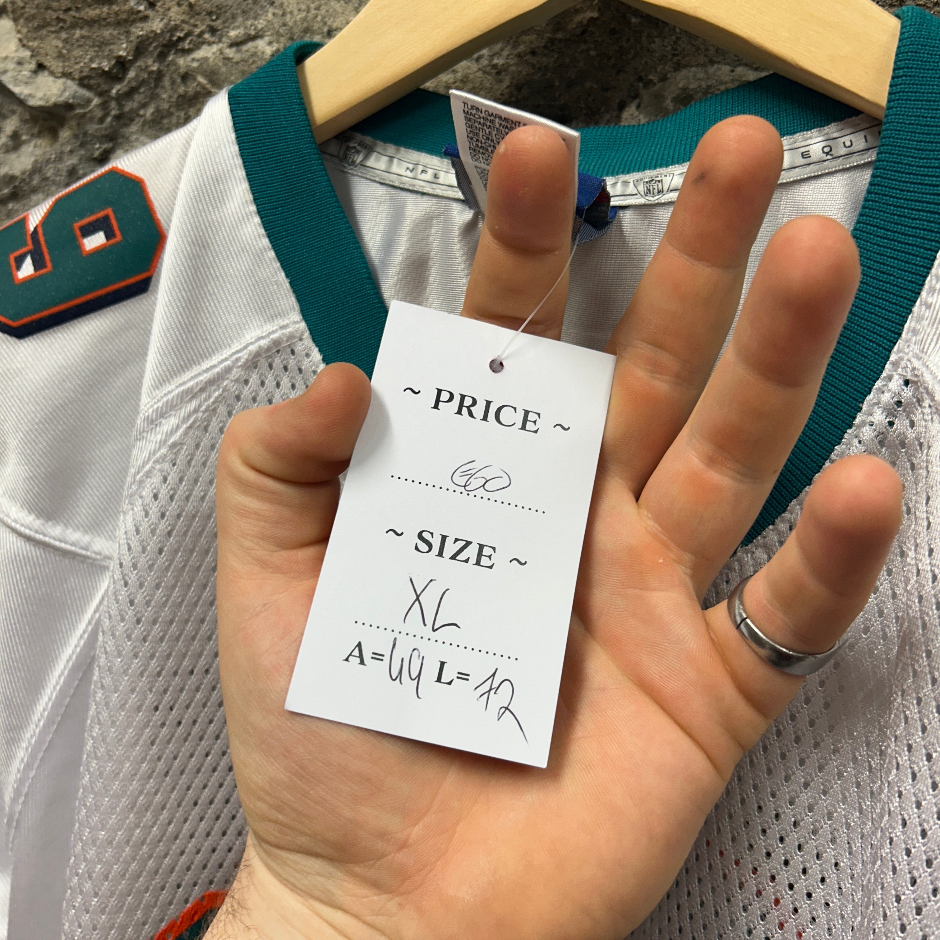 Miami Dolphins Marshall Reebok Football Jersey