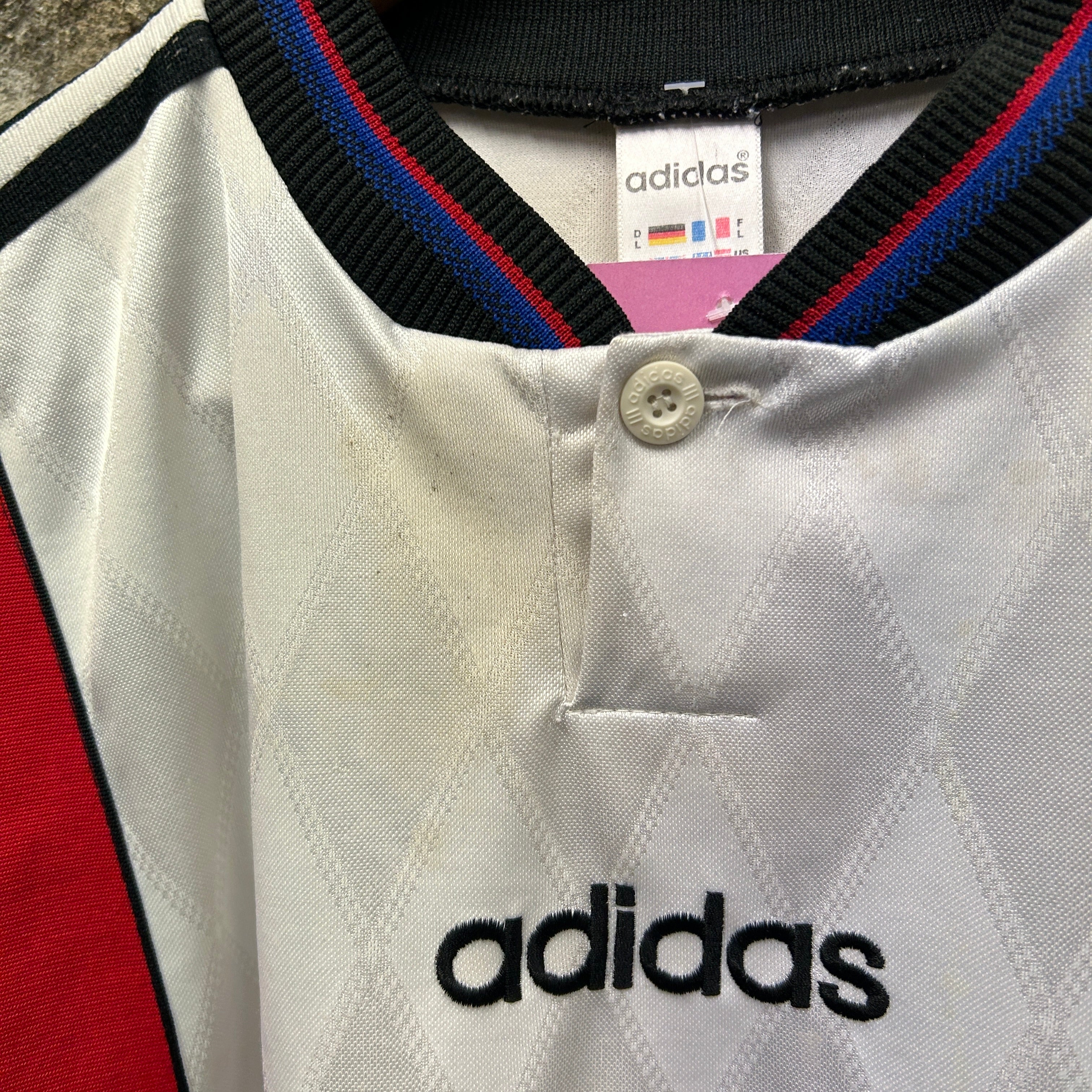 Vintage Bayern Munich 1996/1998 Adidas Football Shirt