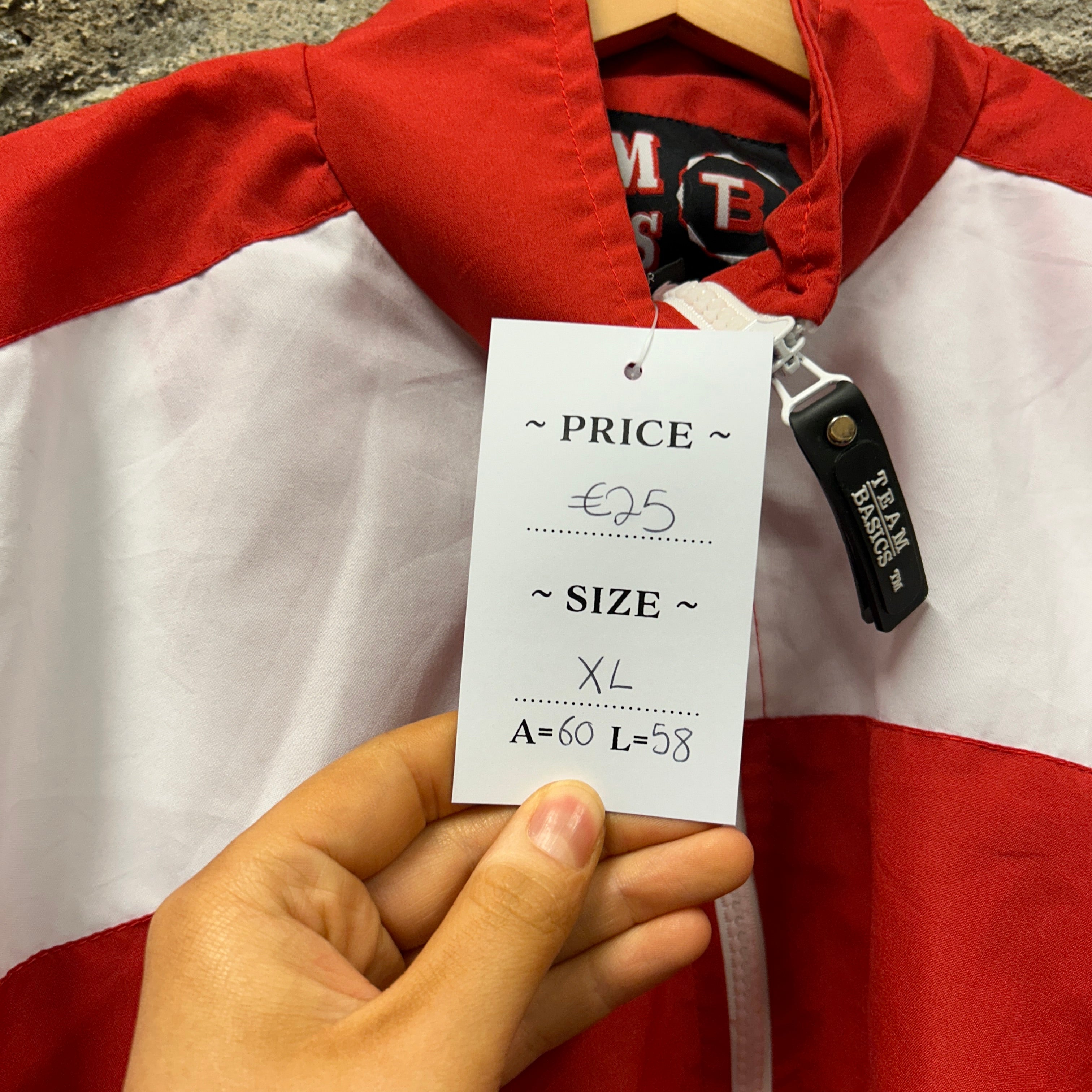 Vintage Team Basics Track Jacket