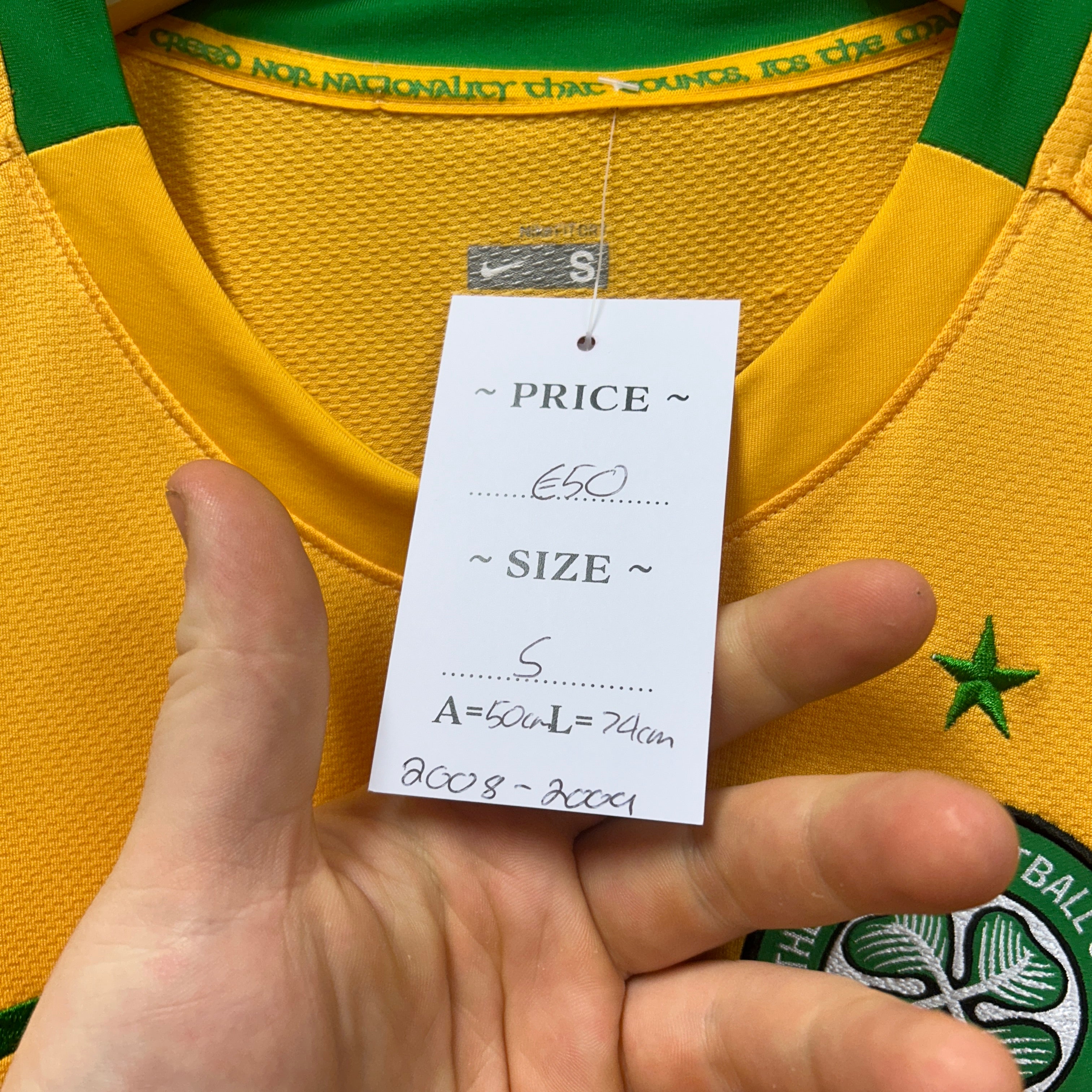 Celtic 2008/2009 Nike Football Shirt