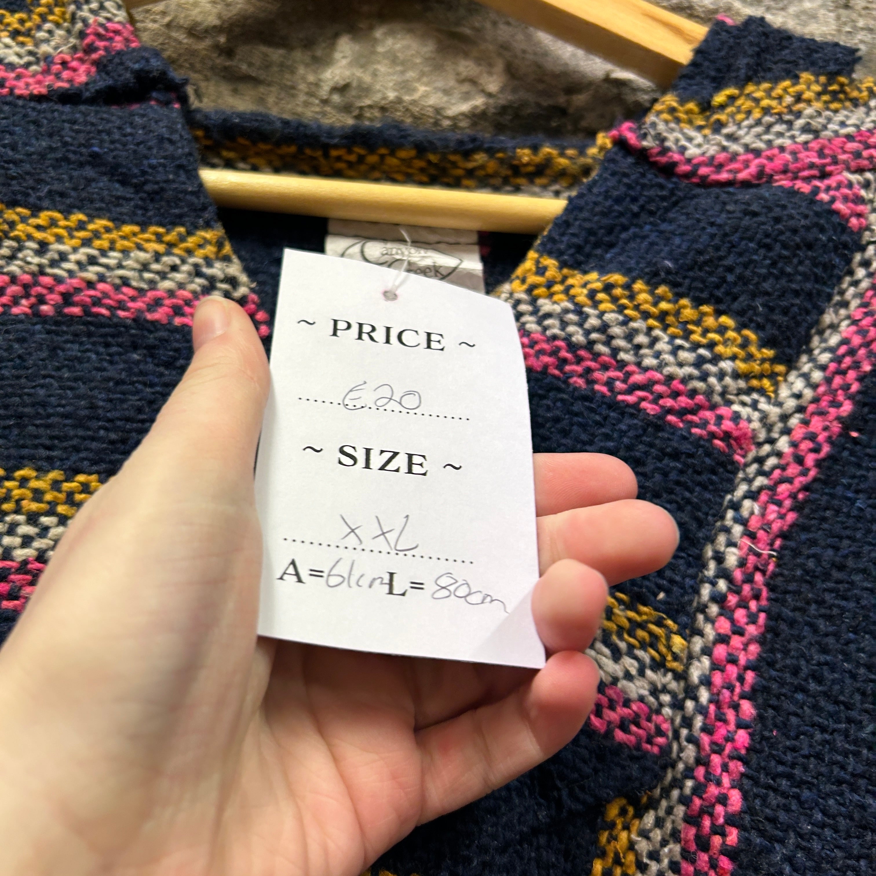 Vintage Canyon Creek Baja Hoodie