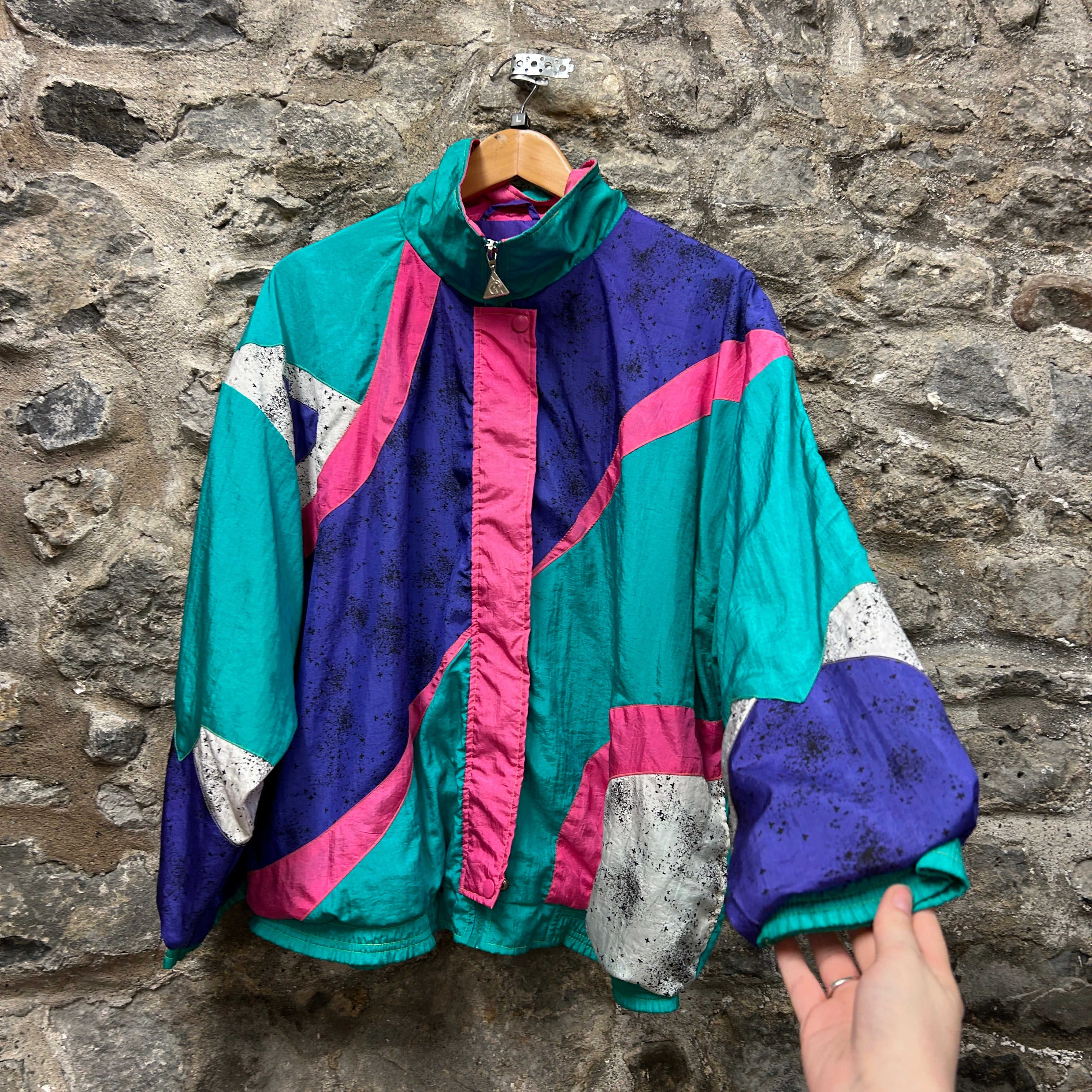 Vintage Casual Isle Windbreaker Jacket