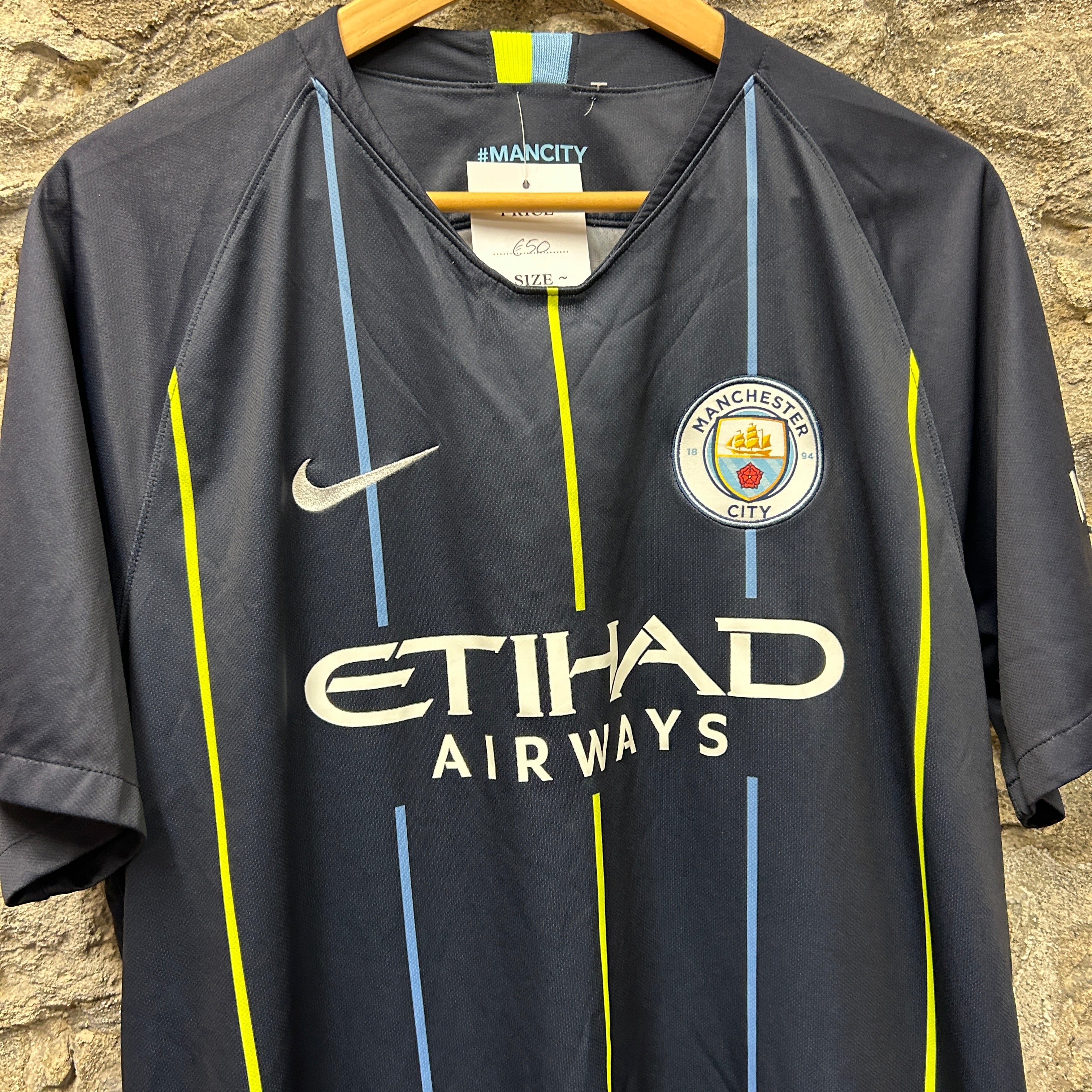 Man City 2018/2019 Nike Football Shirt