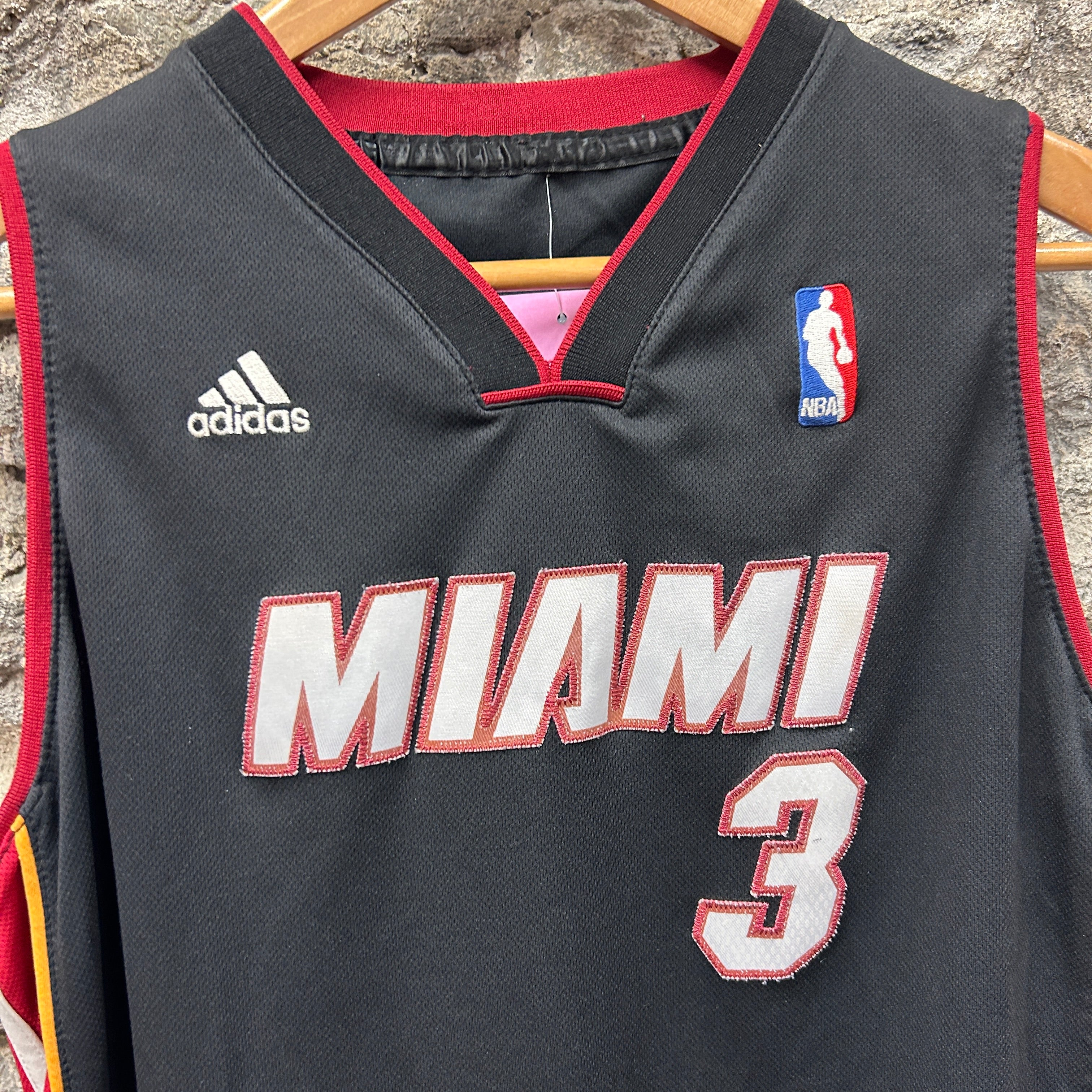 Miami Heat Dwayne Wade Adidas Basketball Jersey