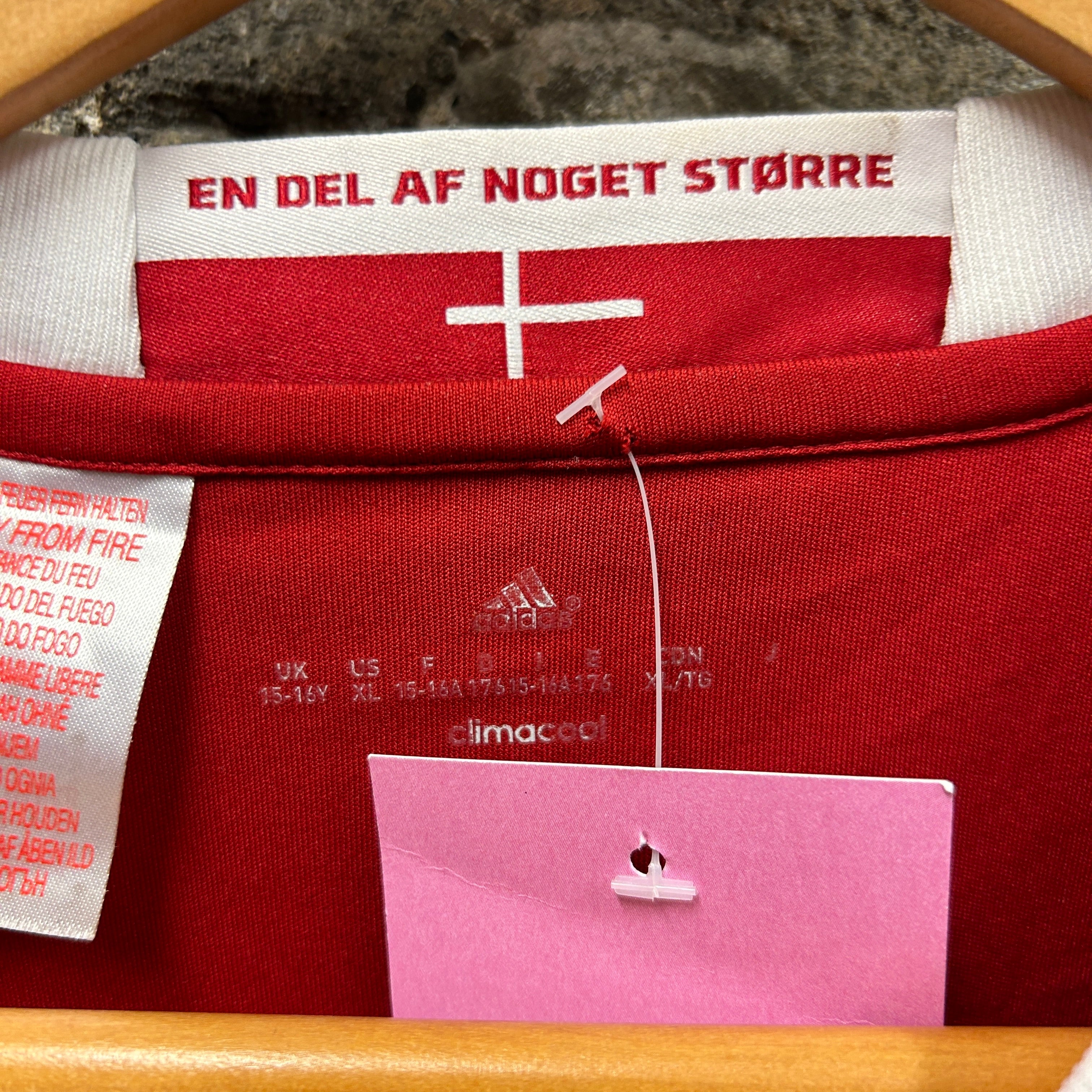 Denmark 2015/2016 Adidas Football Shirt