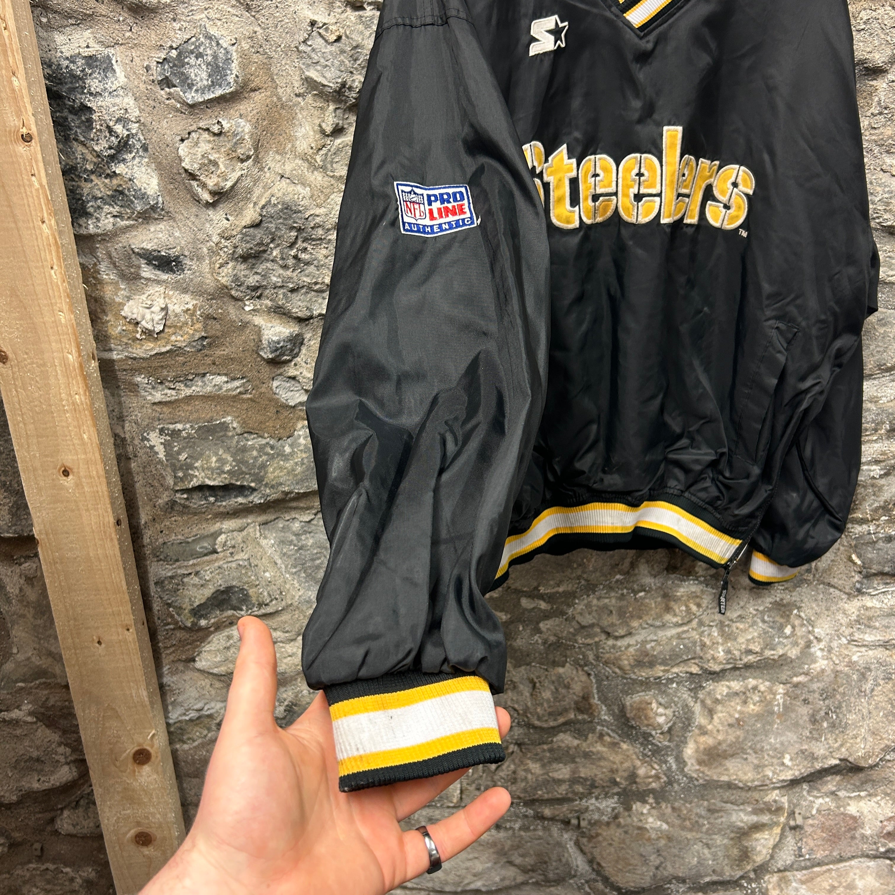 Vintage Steelers Starter Windbreaker Jacket