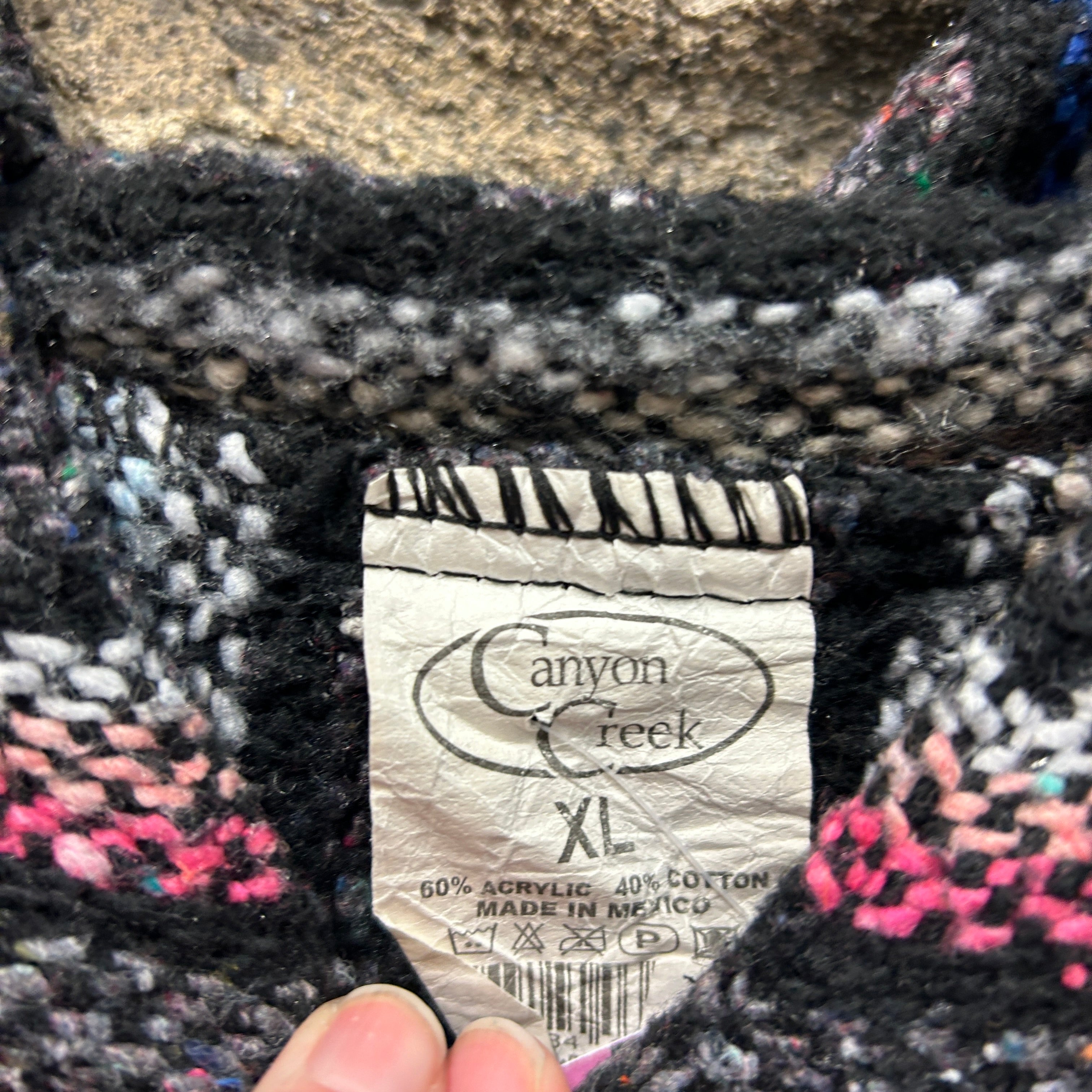 Vintage Canyon Creek Baja Hoodie