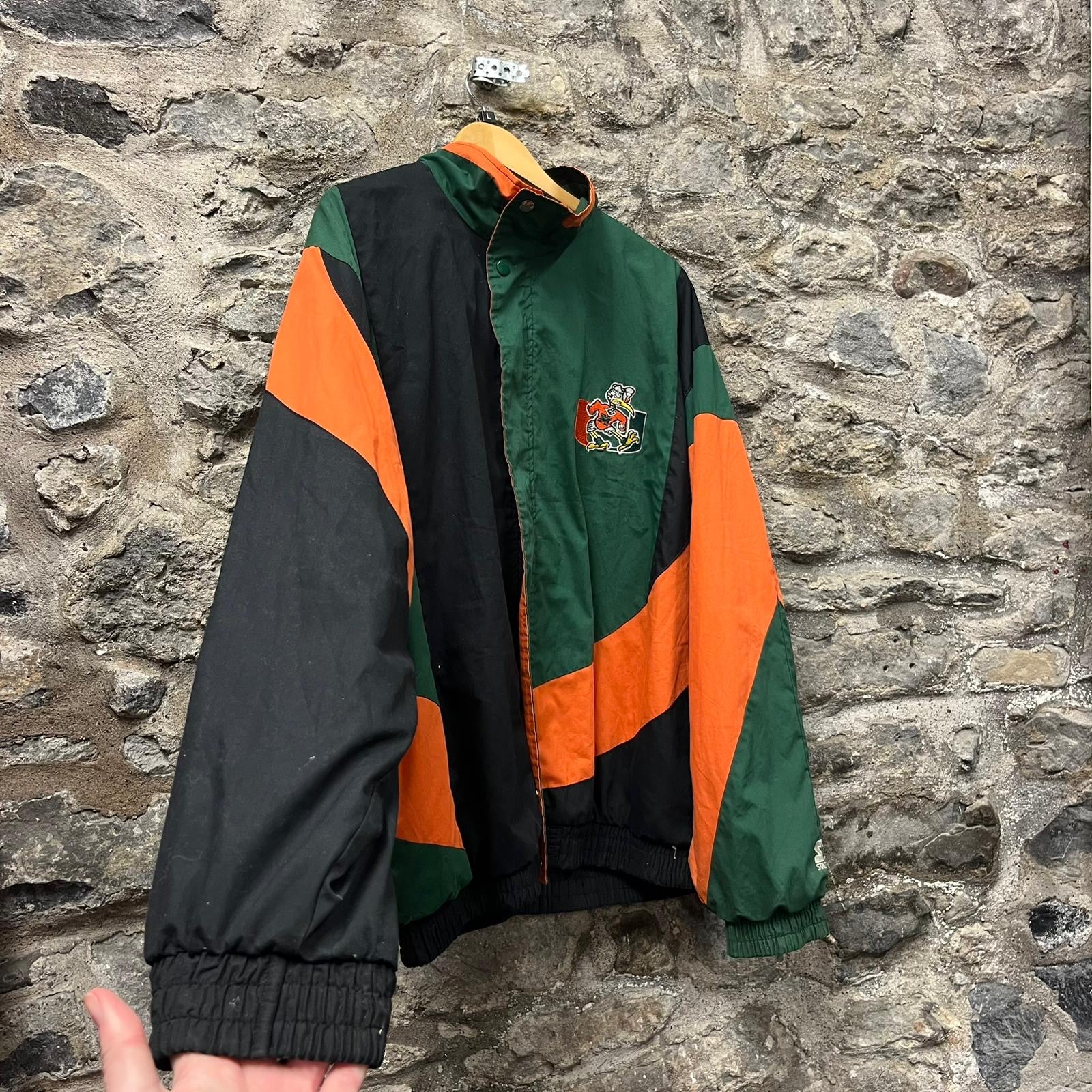 Vintage Miami University Hurricanes Starter Jacket