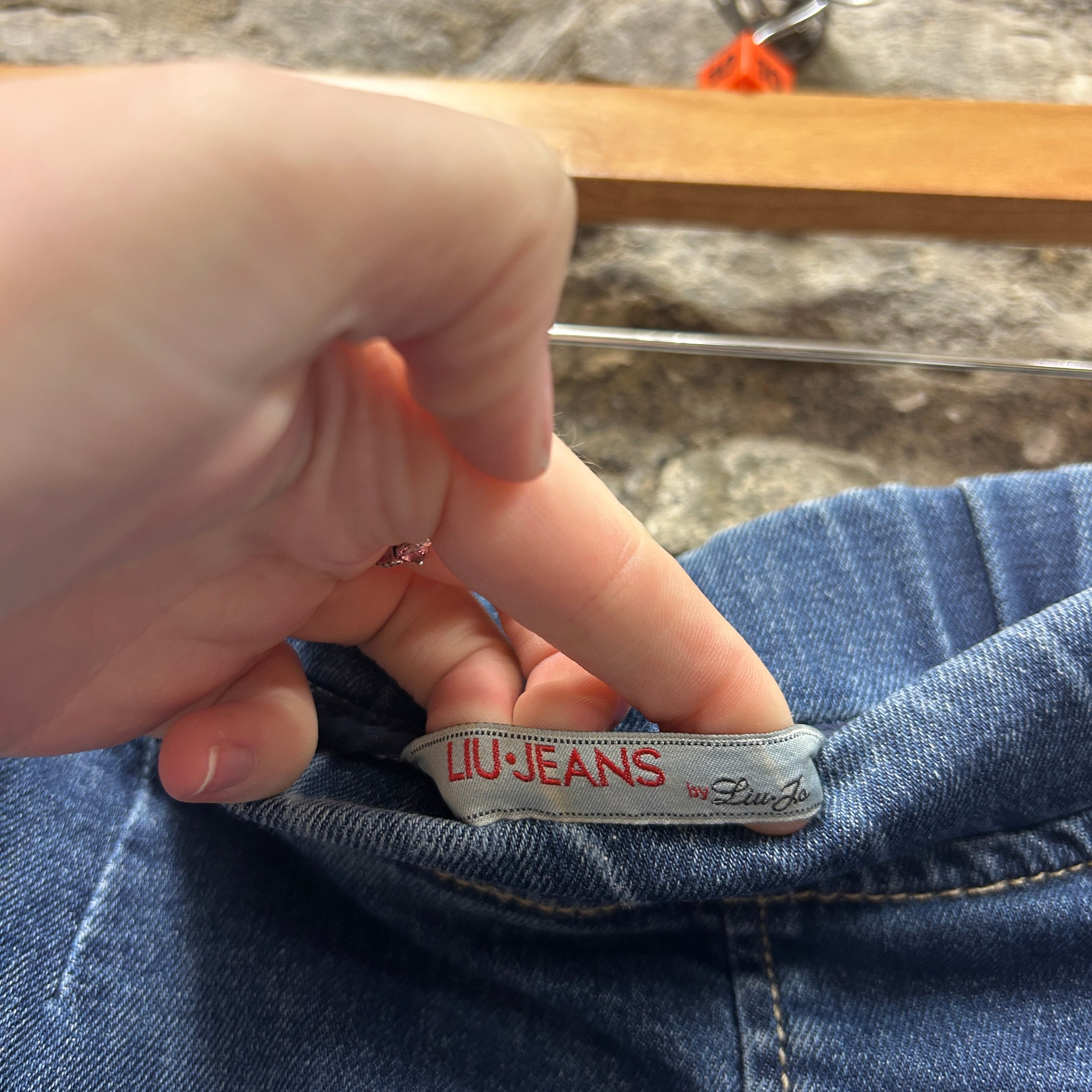 Vintage Liu Jeans Skirt