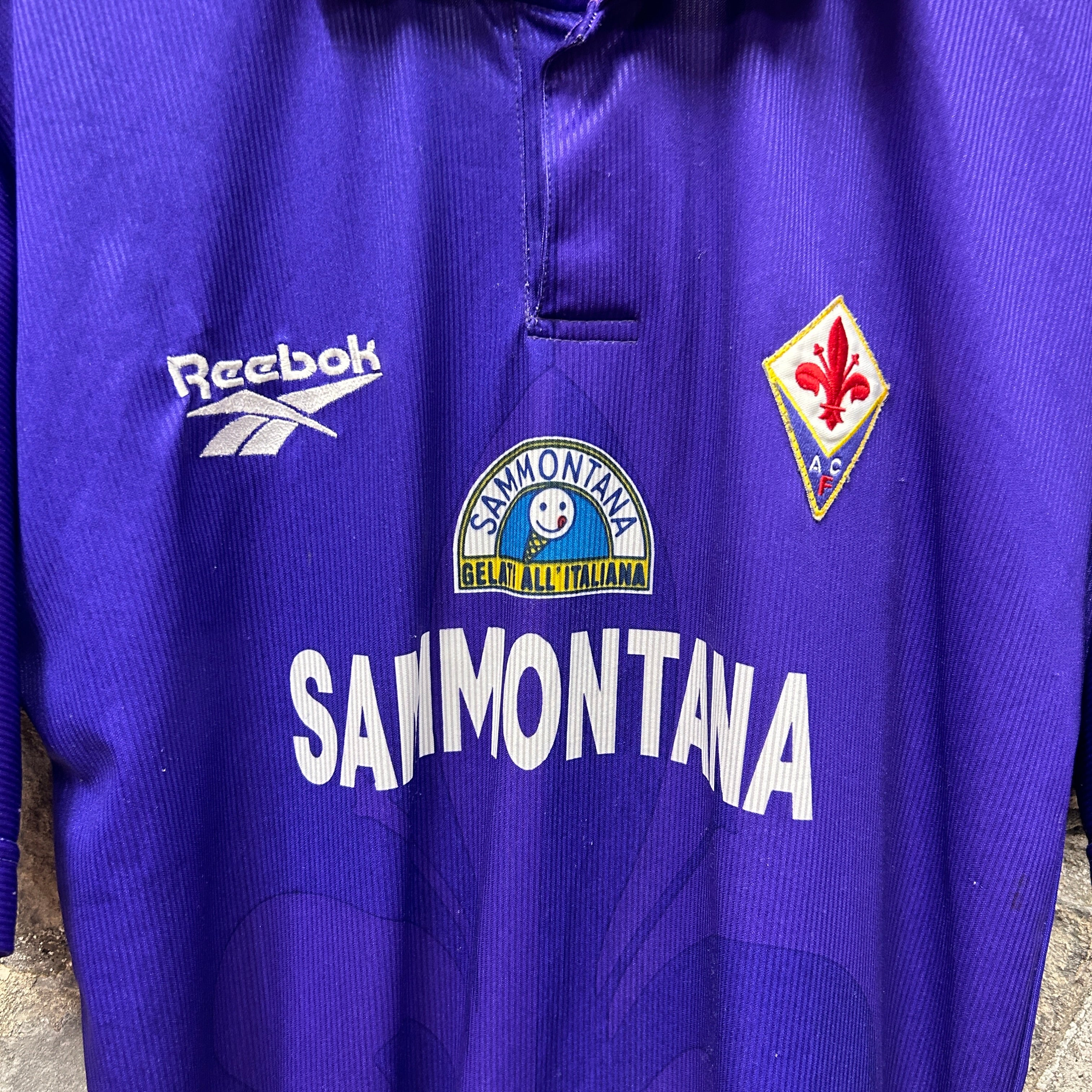 Florentina 1995 Robbiati Reebok Football Jersey