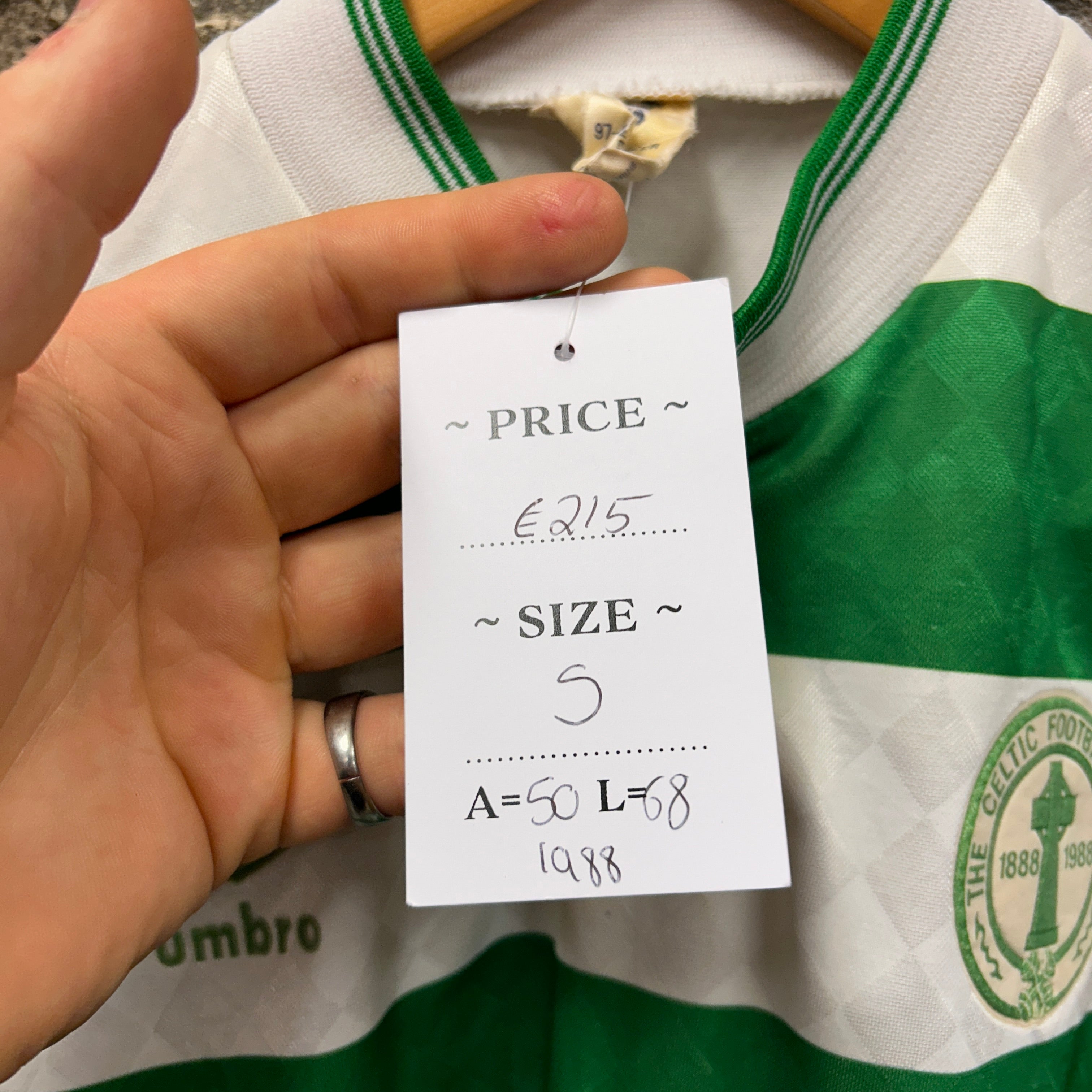 Celtic 1988 Umbro Football Shirt