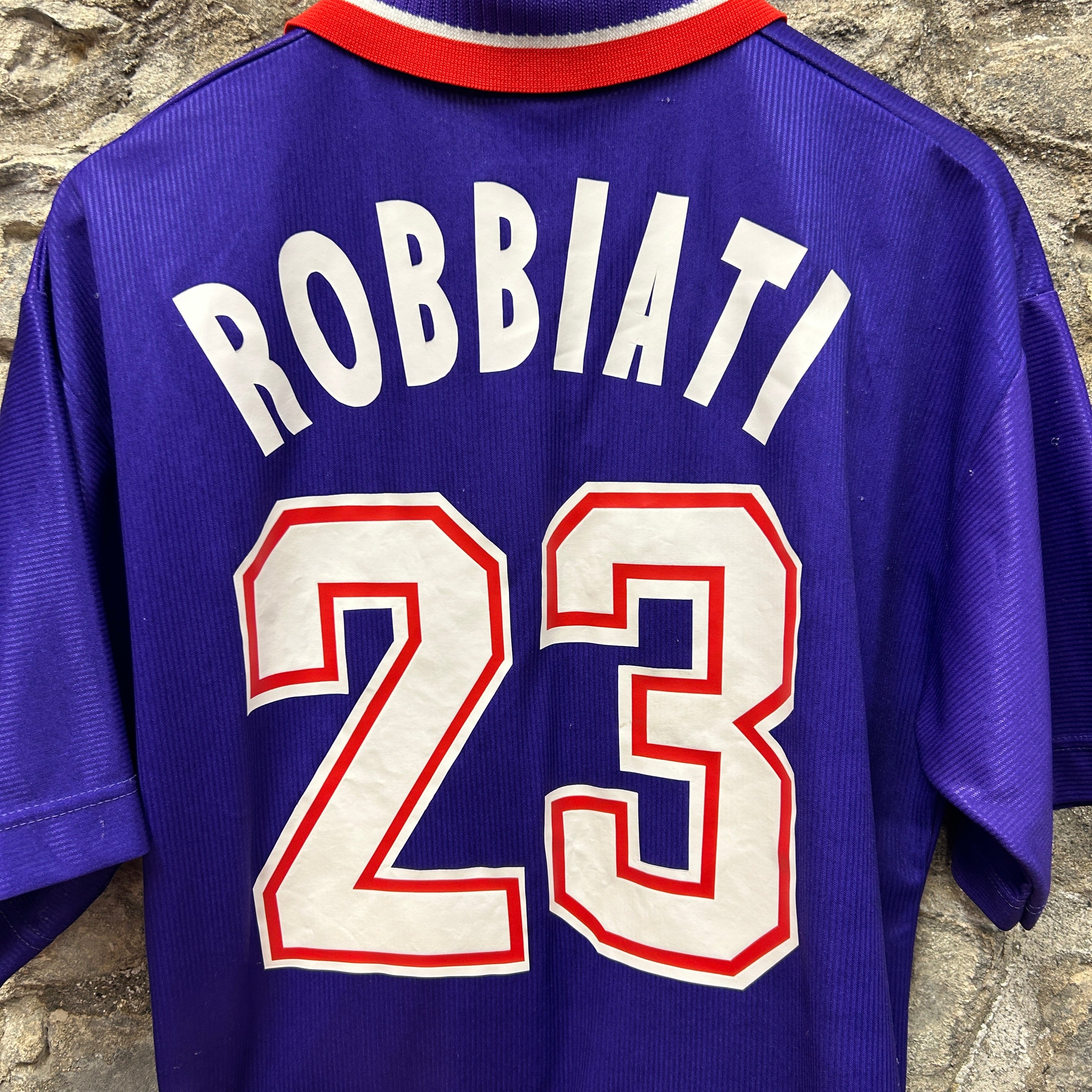 Florentina 1995 Robbiati Reebok Football Jersey