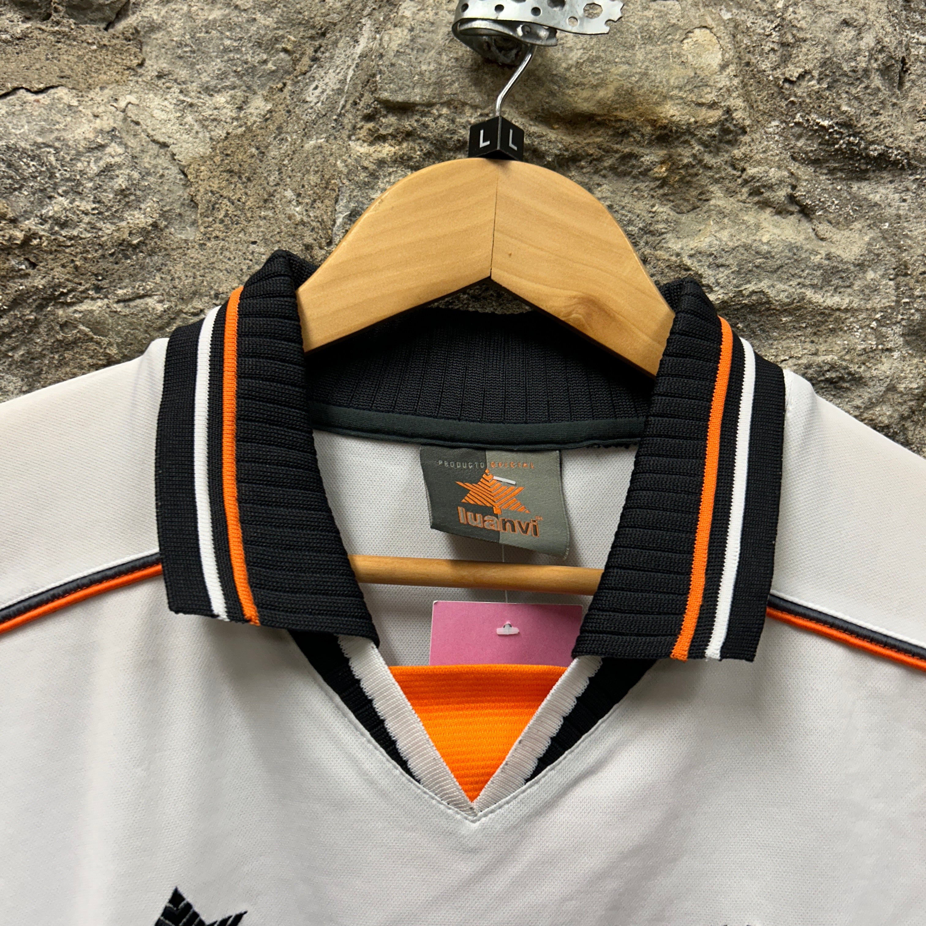 Vintage Valencia 1999 Luanvi Football Shirt