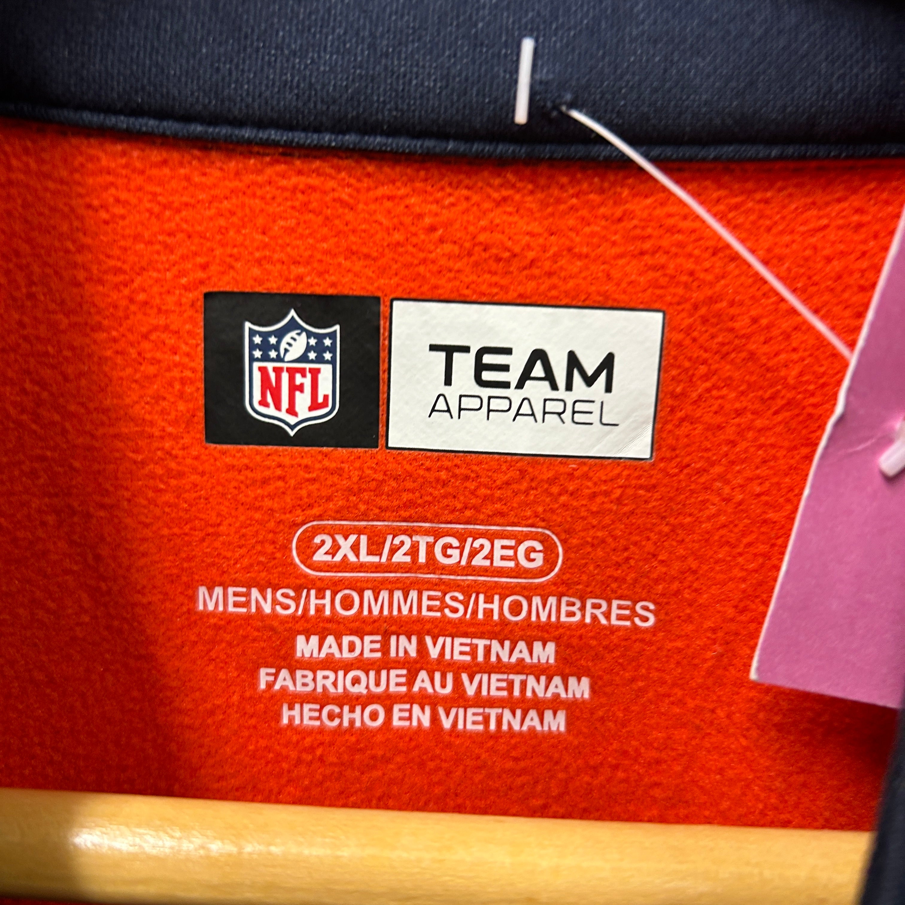 Chicago Bears Nfl Team Apparel Track Jacket