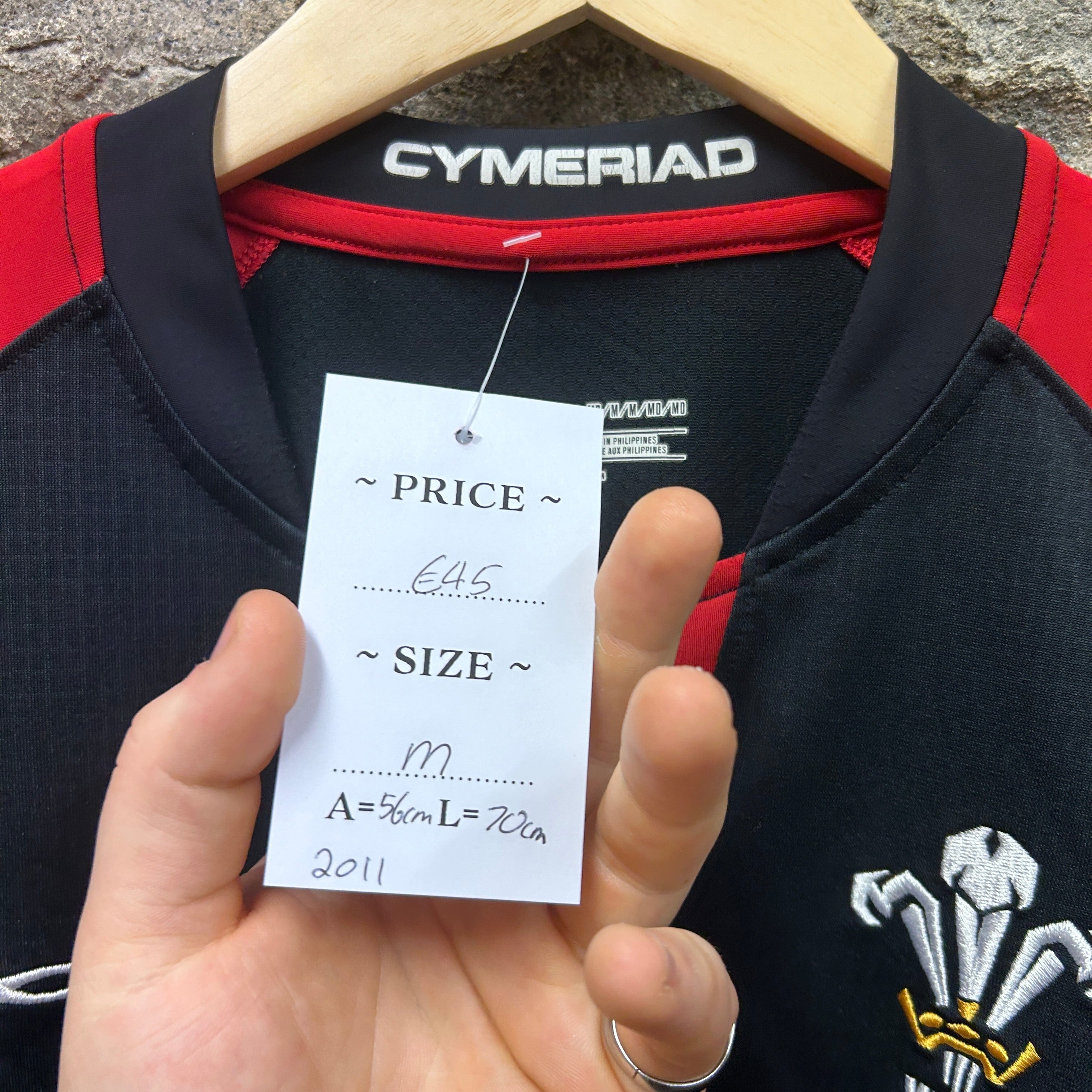 Wales 2011 Under Armour Rugby Jersey