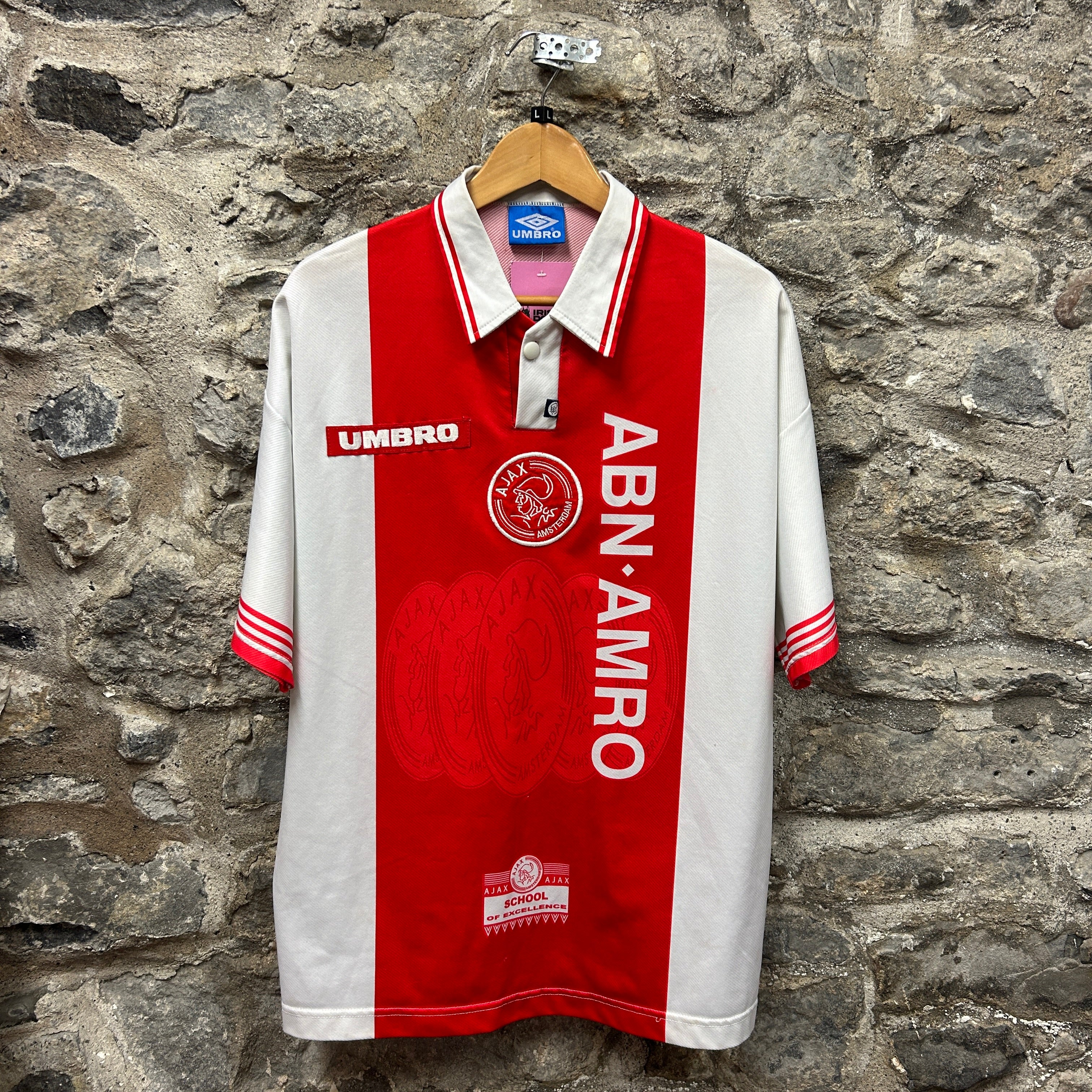 Umbro Ajax Amsterdam Football Shirt 1997-1998