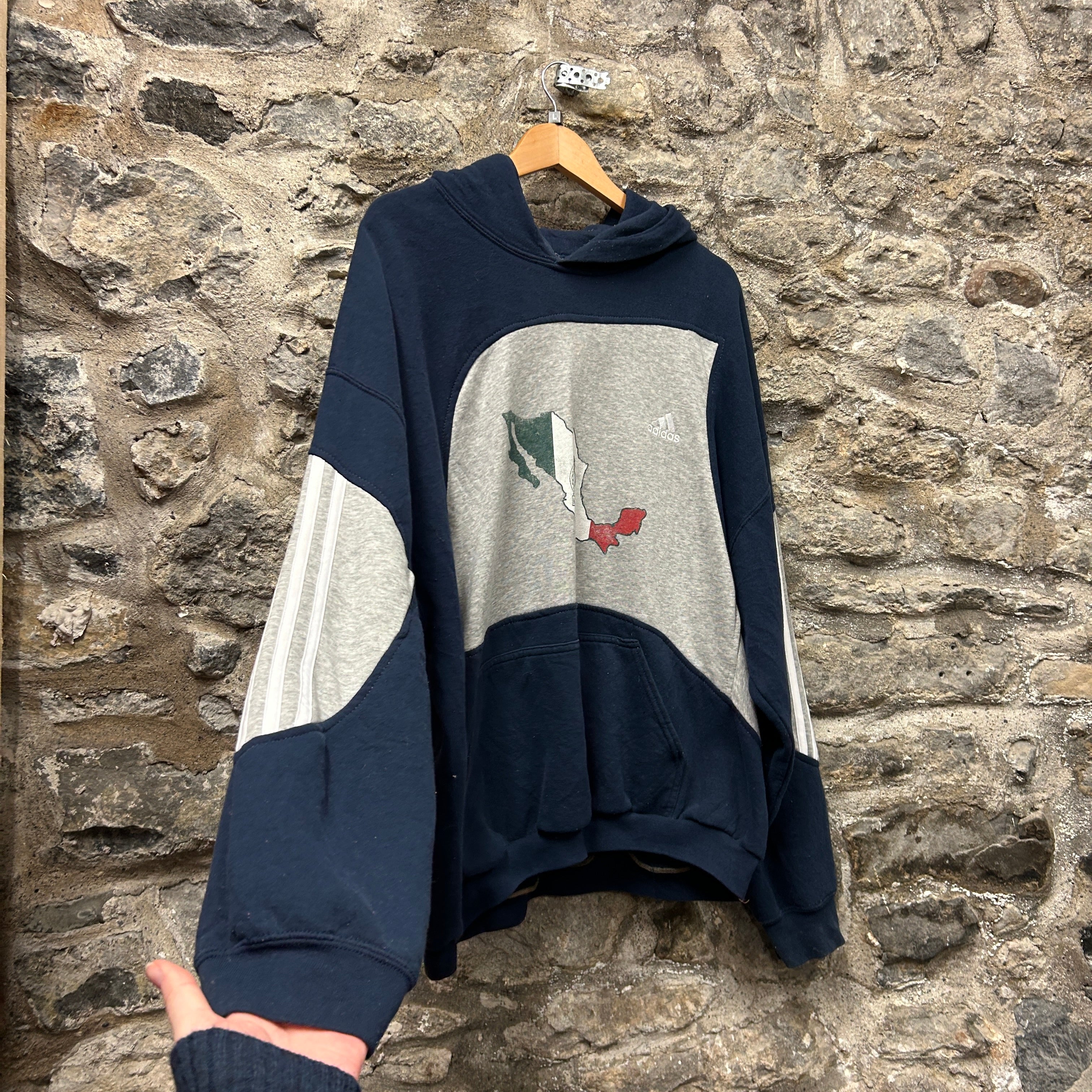 Vintage Rework Adidas Hoodie