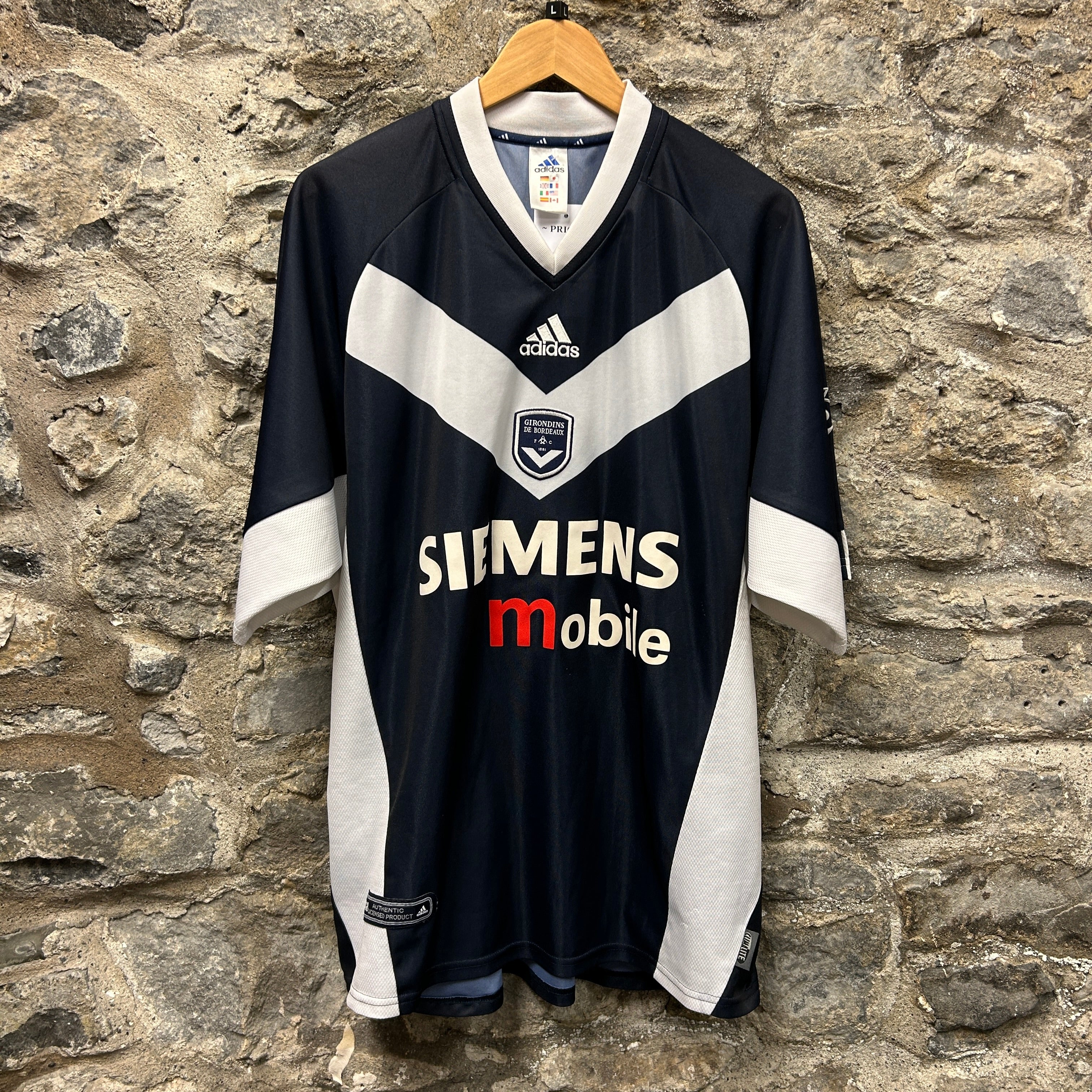 Bordeaux 2004 Adidas Football Shirt