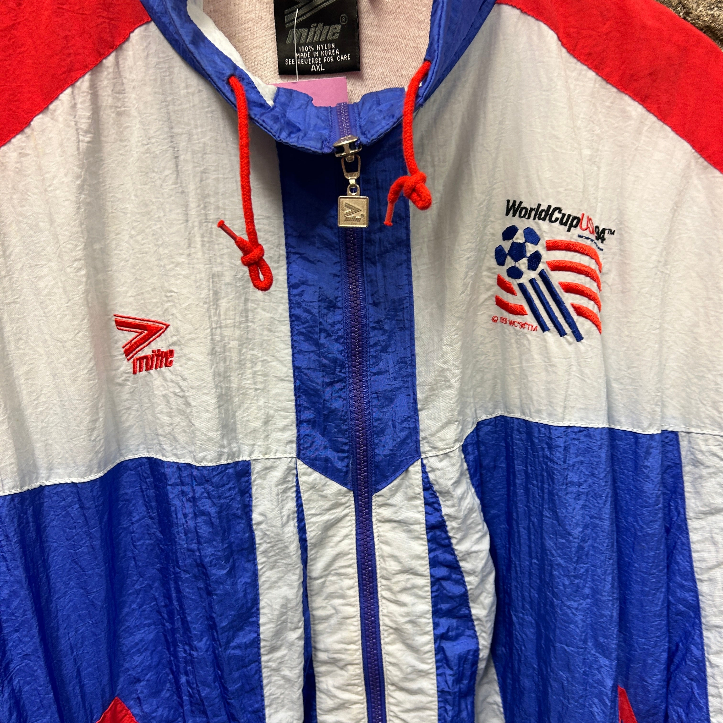 Team USA World Cup 94 Milte Windbreaker Jacket