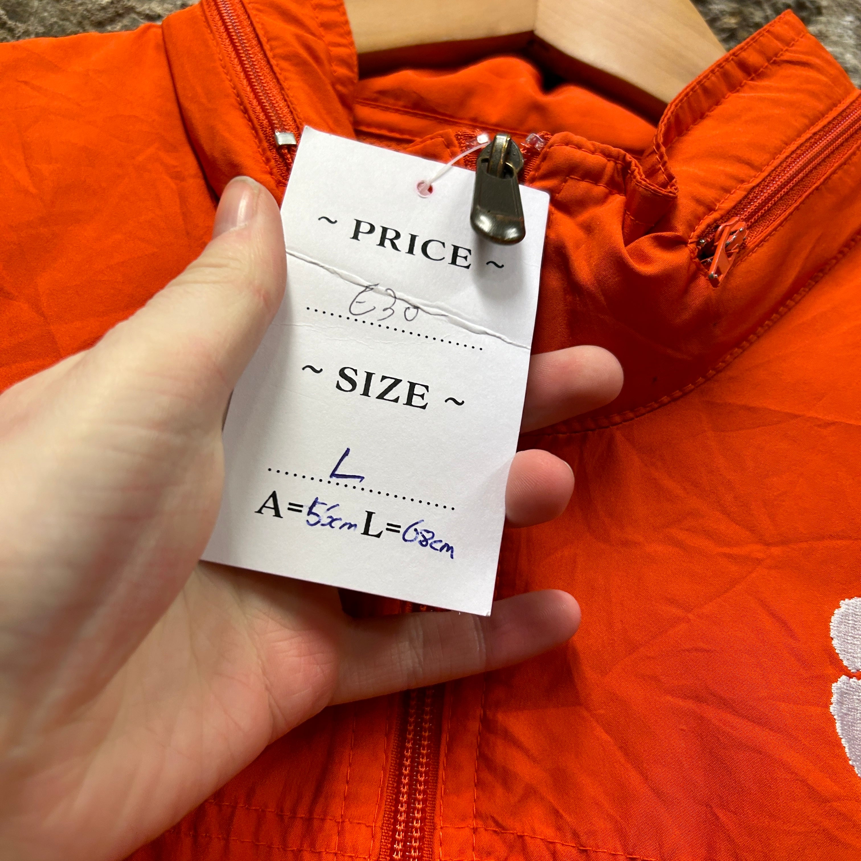 Clemson Nike Windbreaker Jacket