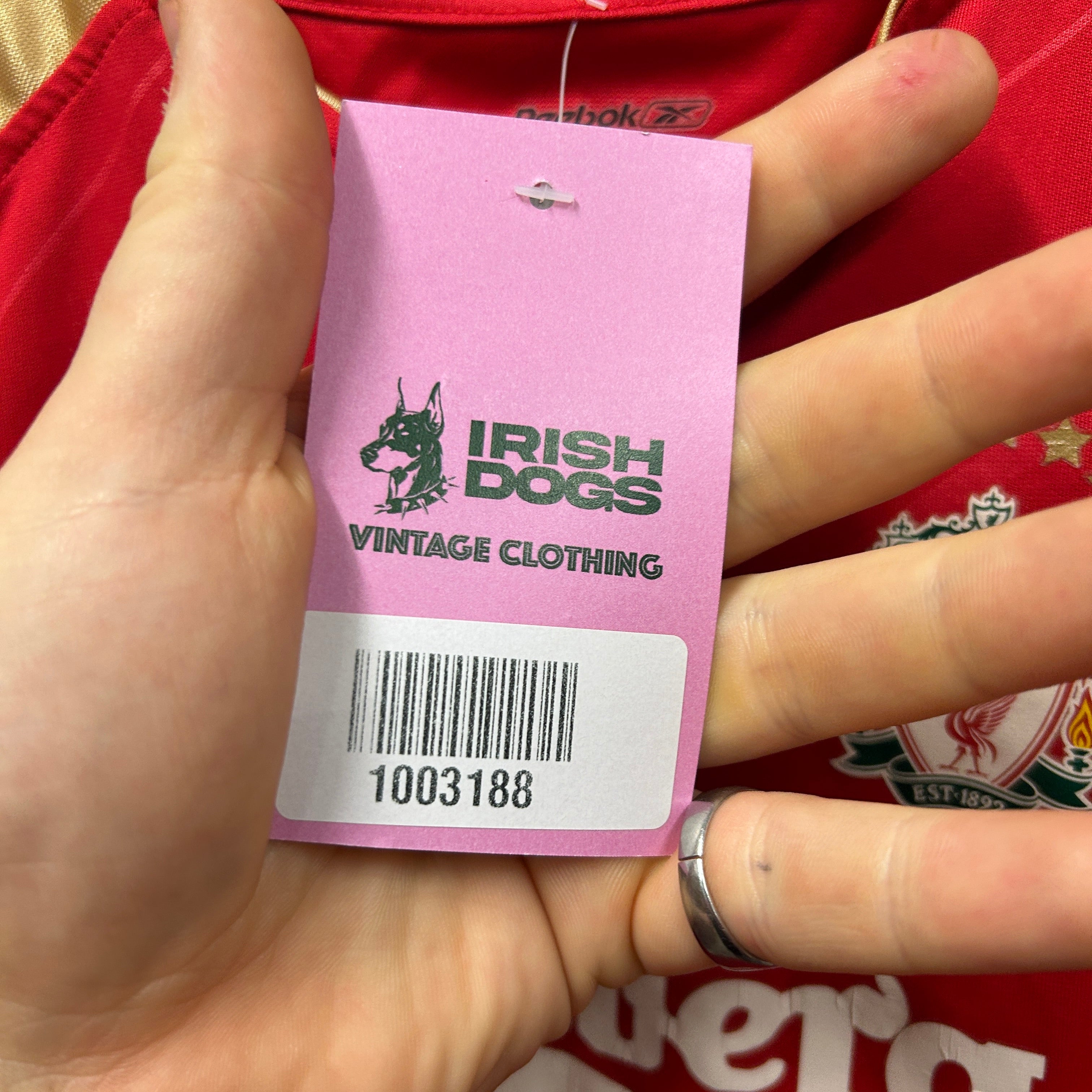 Liverpool Reebok Football Jersey