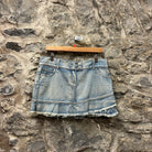 Vintage Papaya Mini Skirt