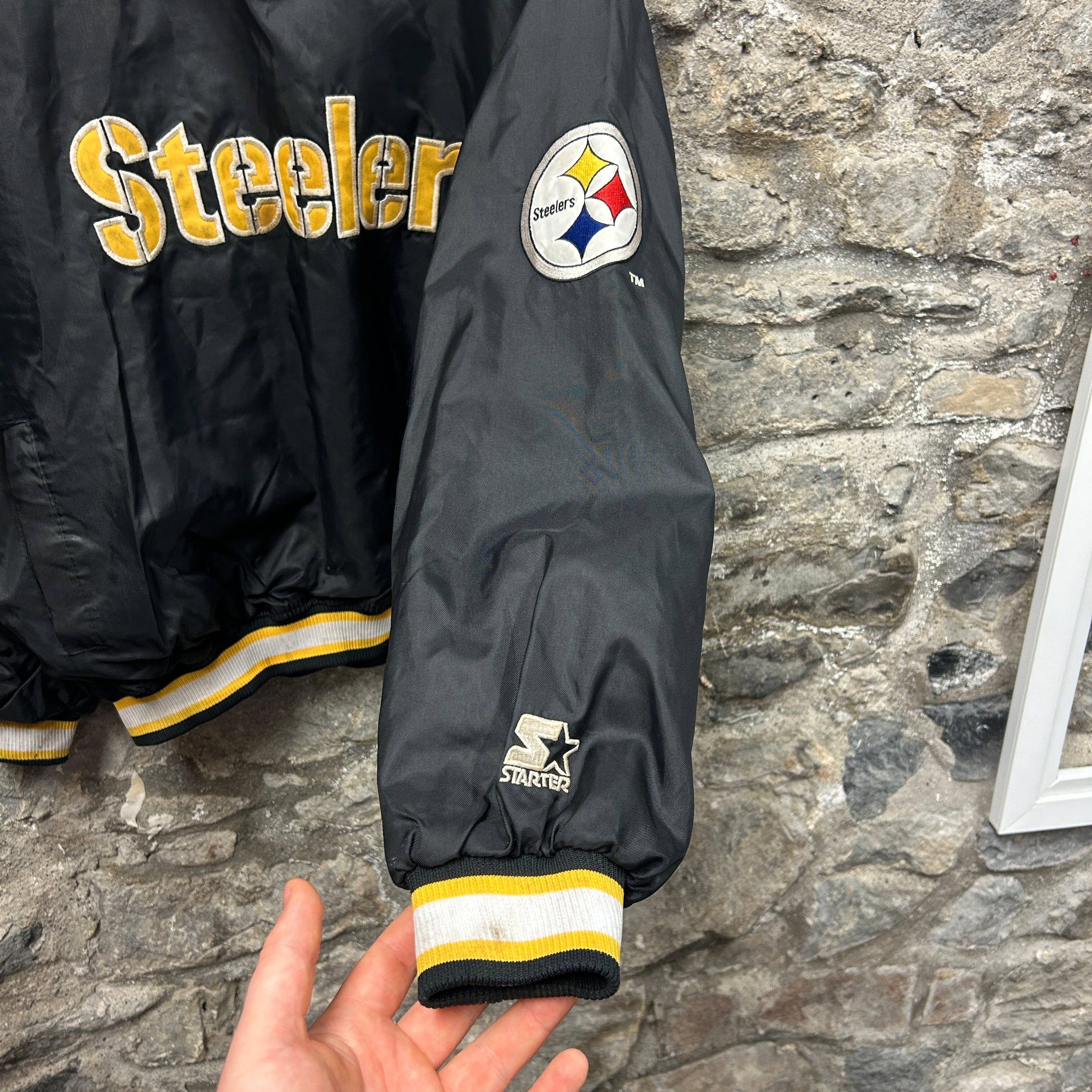 Vintage Steelers Starter Windbreaker Jacket