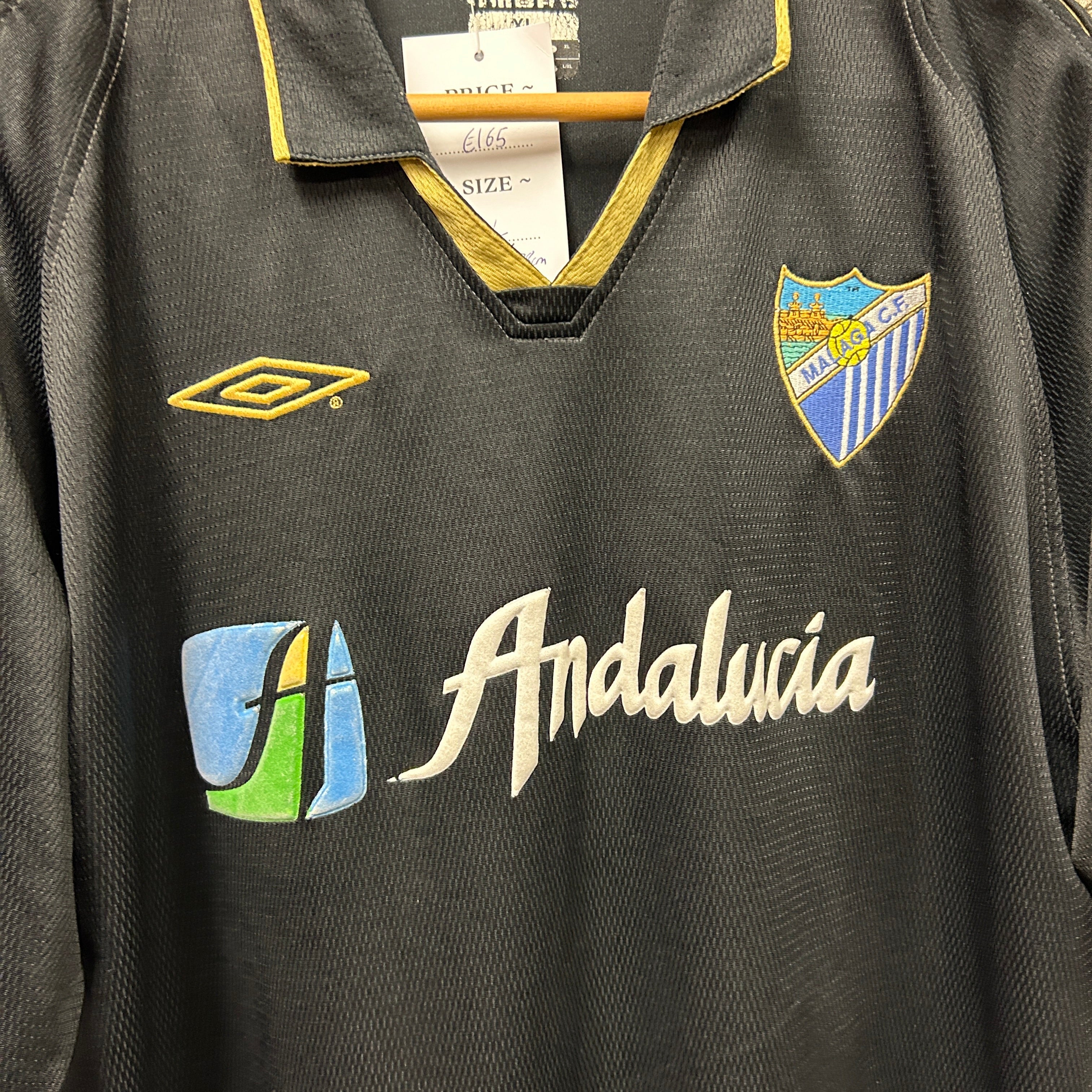 Malaga 2002 Umbro Football Shirt