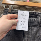 Vintage Denim Skirt with Belt