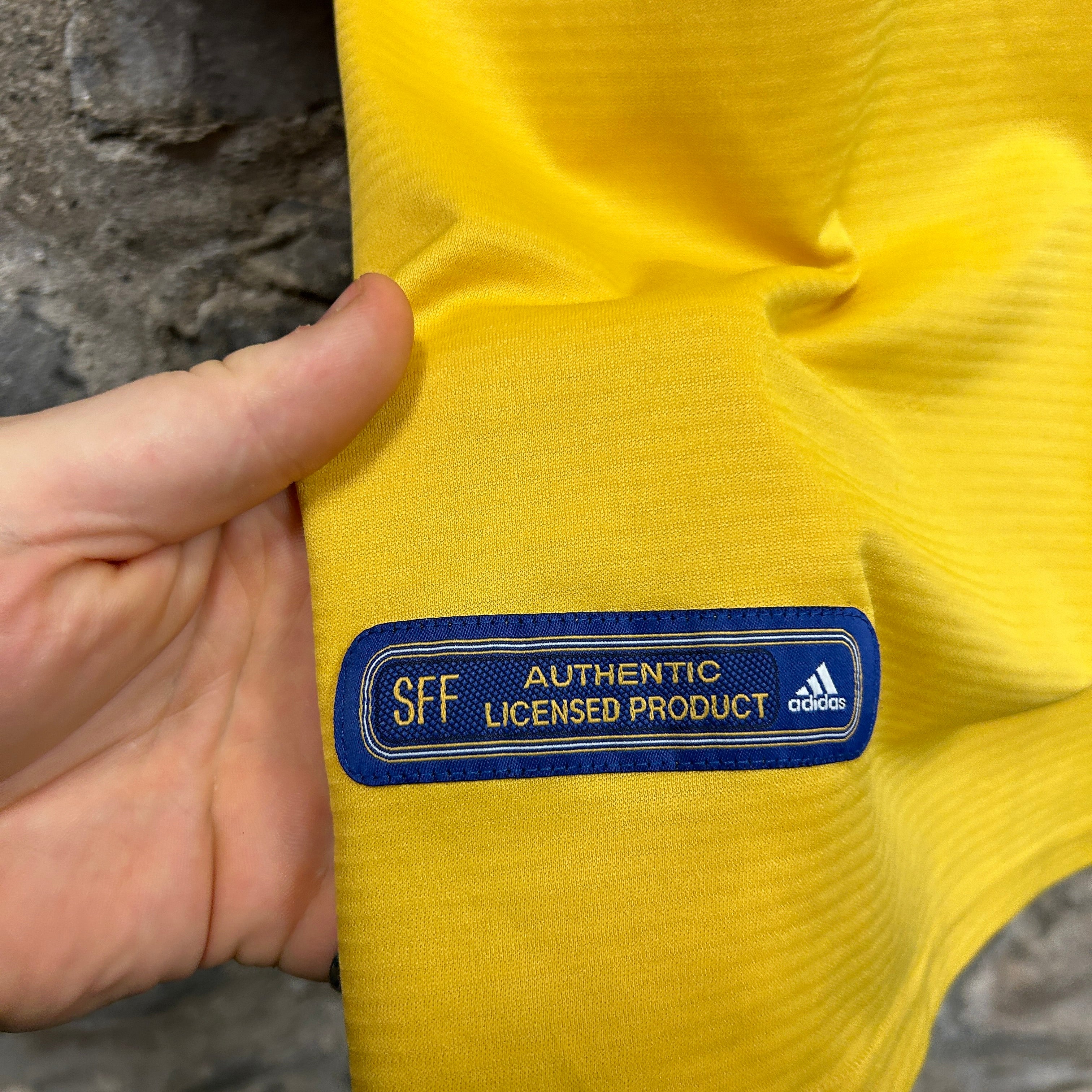 Vintage Sweden2000/2002 Adidas Football Shirt