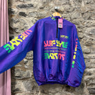 Vintage Surf Style Windbreaker Jacket