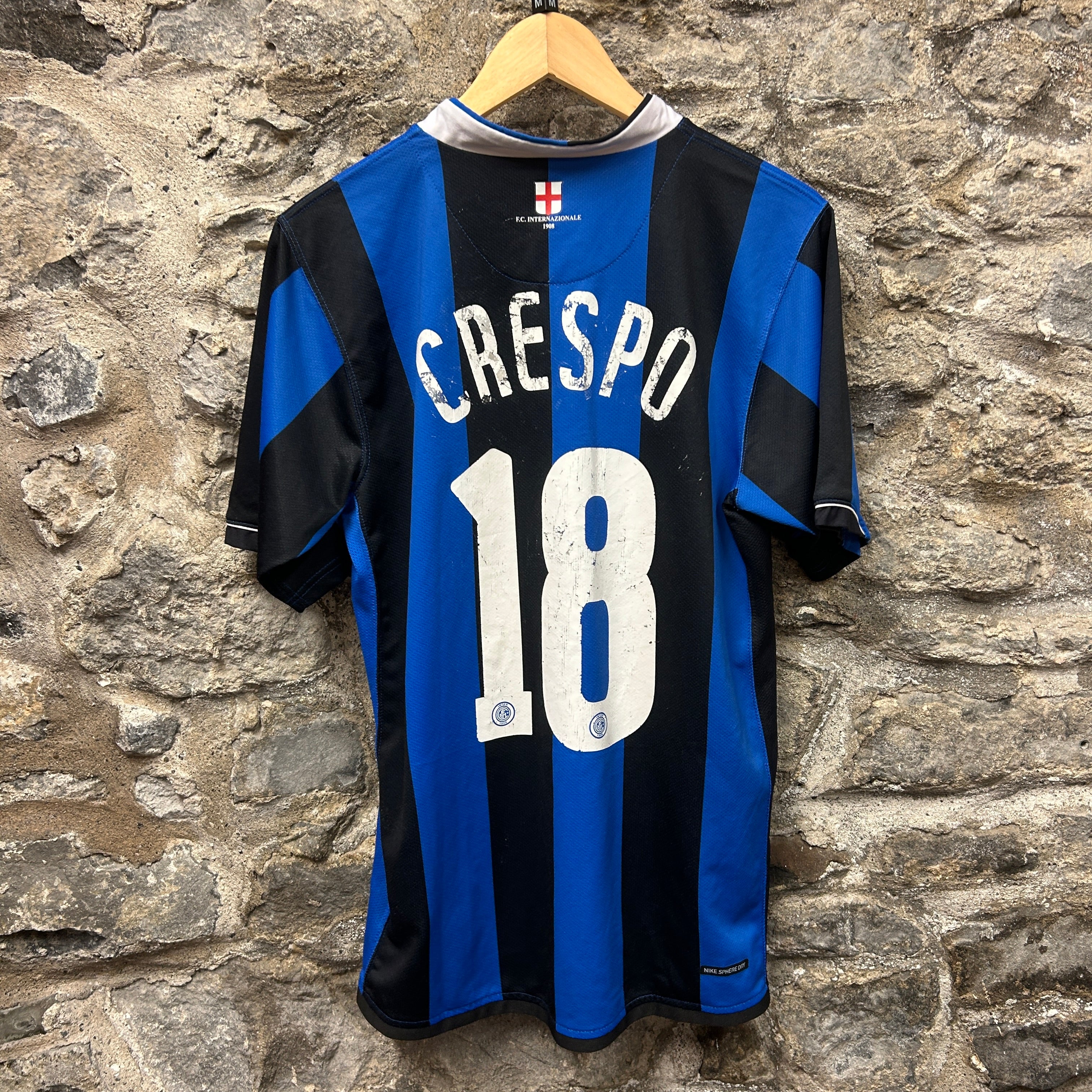 Inter Milan Crespo 2006/2007 Nike Football Shirt