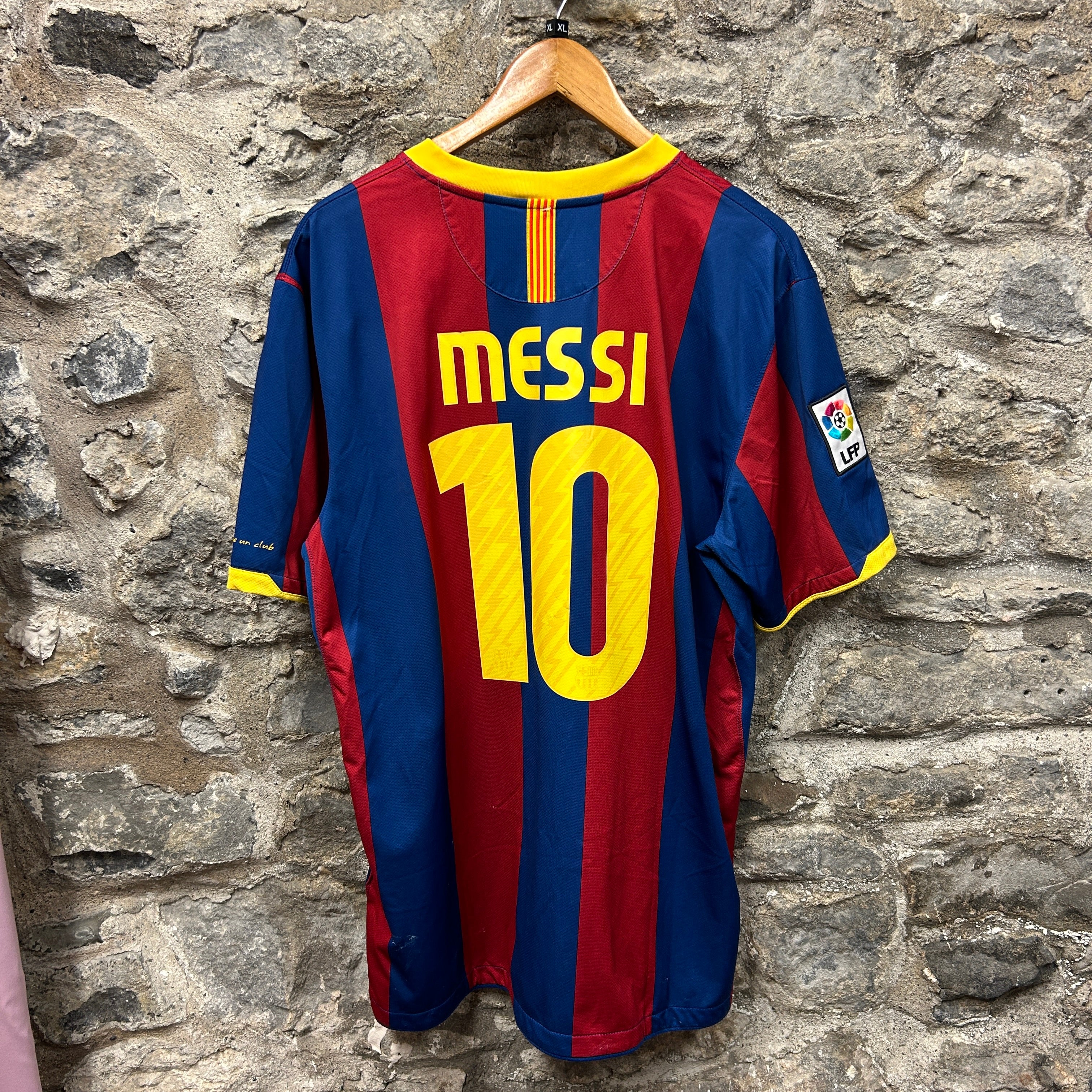 Barcelona Messi 2010-2011 Nike Football Shirt