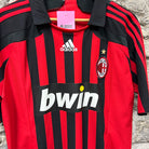 Vintage AC Milan Gattuso 2007/2008 Adidas Football Shirt