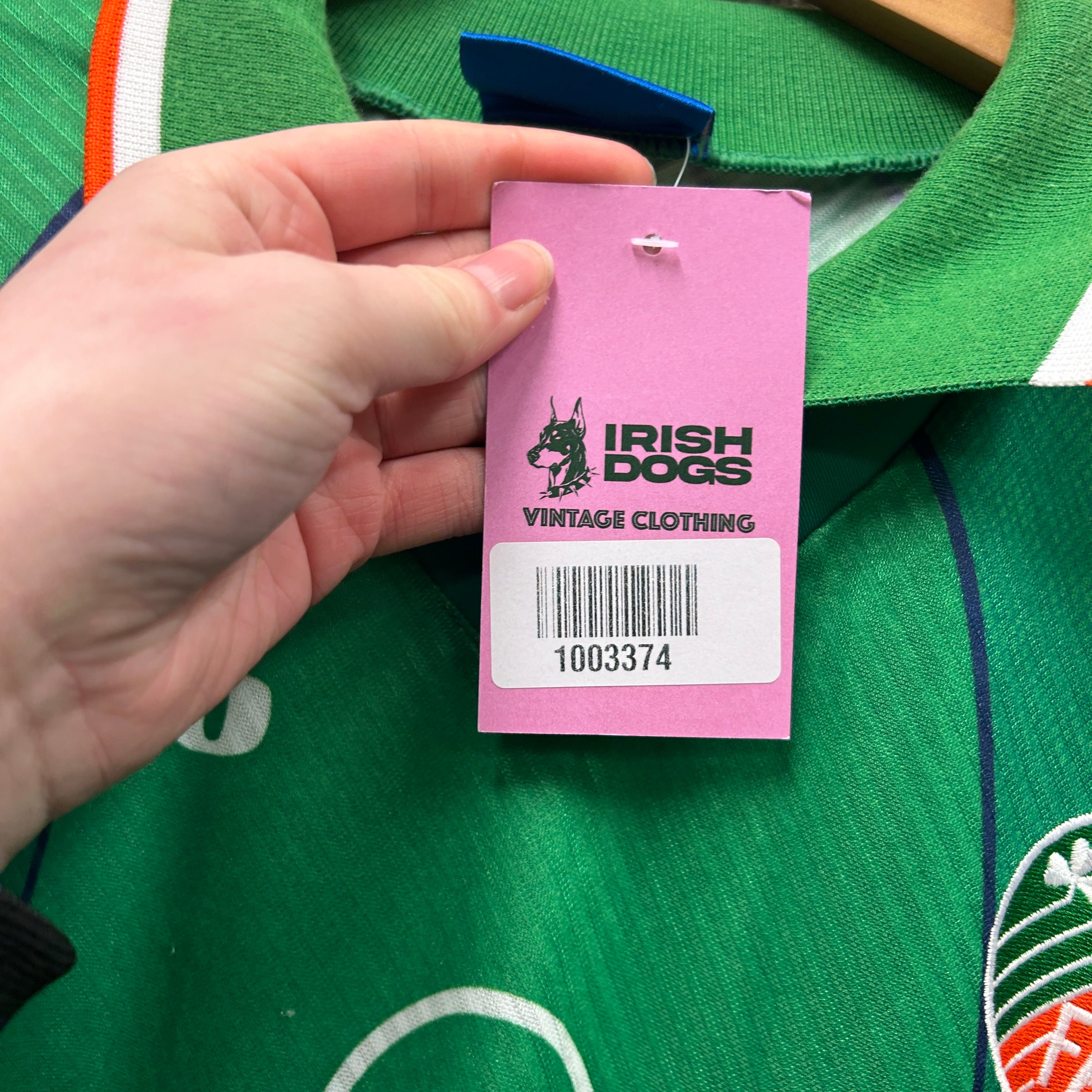 Vintage Ireland 1994-1995 Umbro Football Shirt