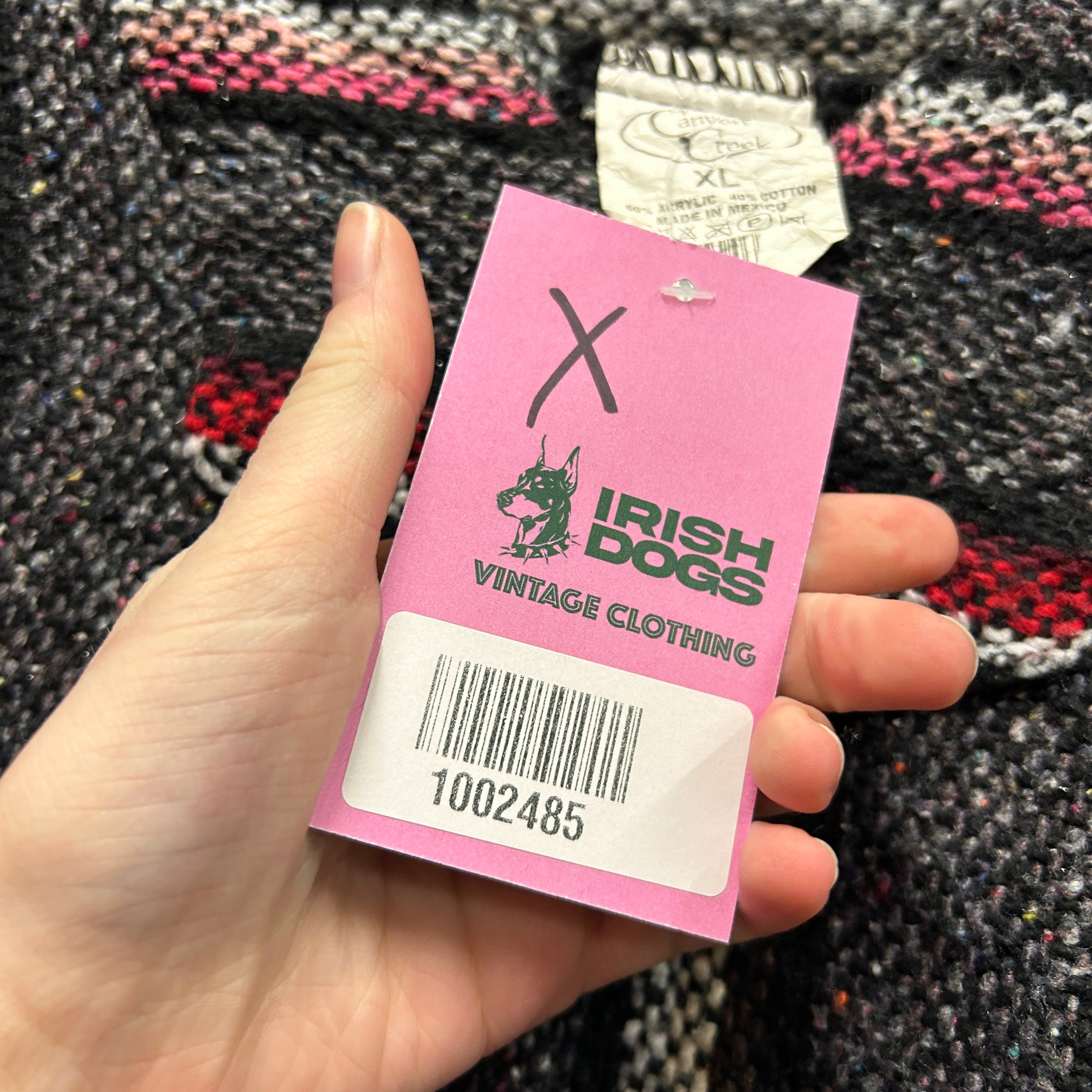 Vintage Canyon Creek Baja Hoodie