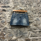 Denim Mini Skirt