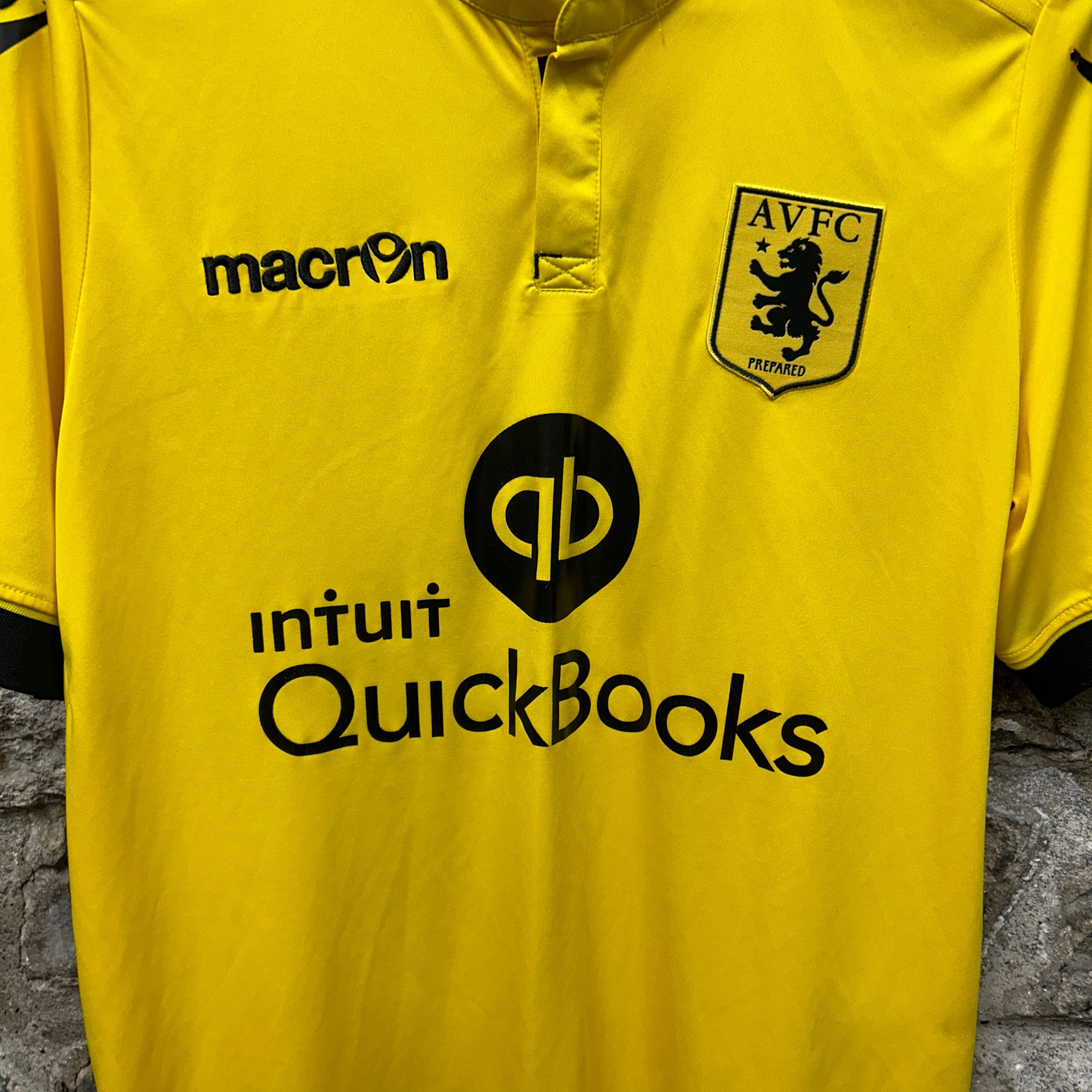 Aston Villa 2015/2016 Macron Football Shirt