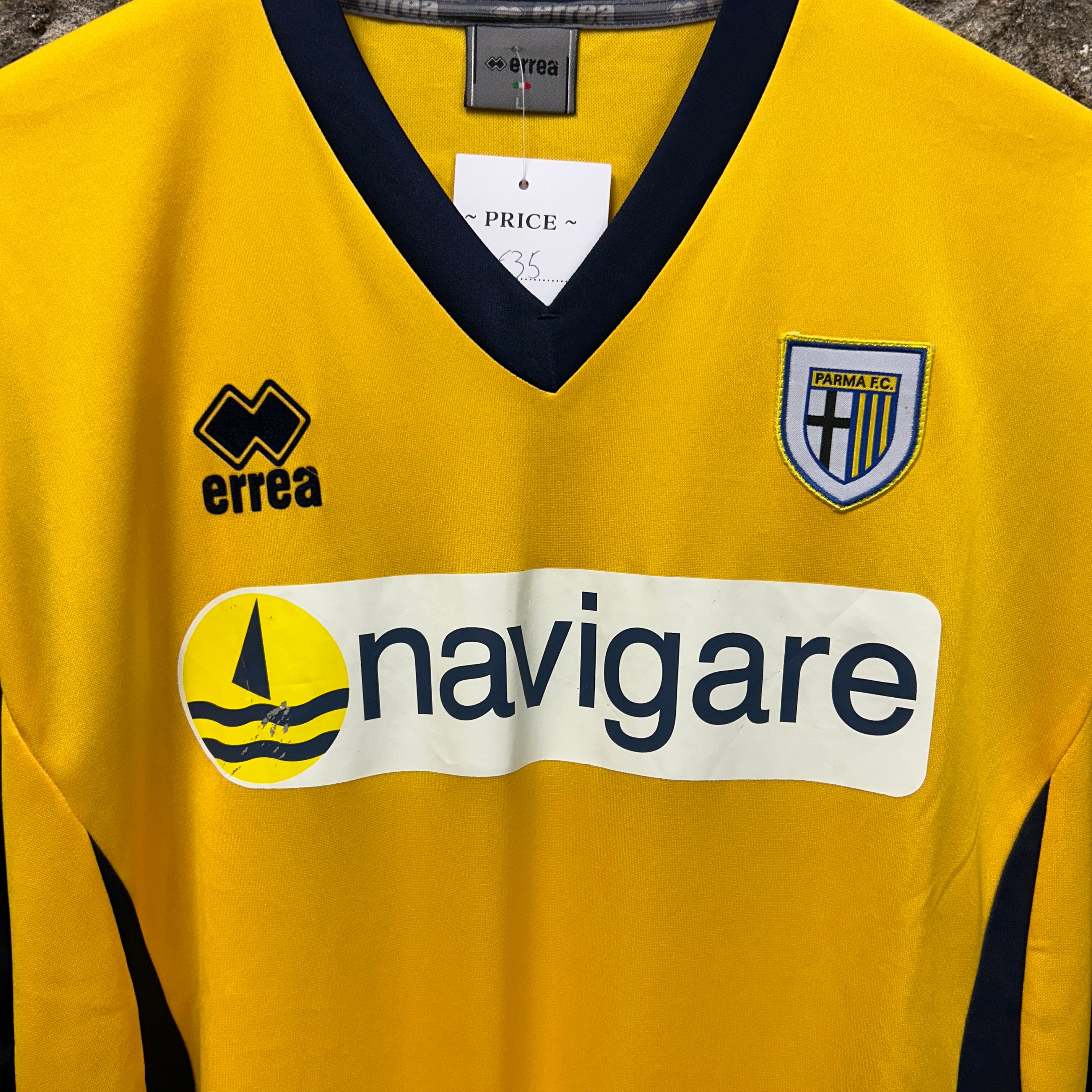 Parma Fc 2011/2012 Erreà Football Shirt
