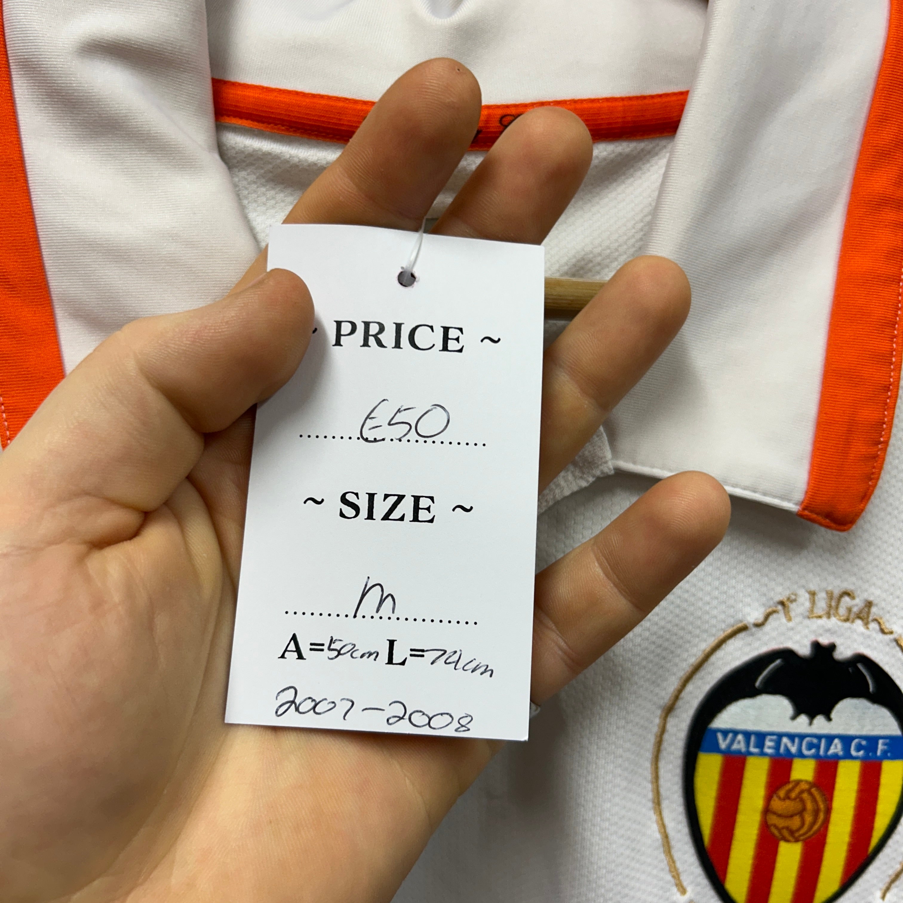 Valencia 2007/2008 Nike Jersey