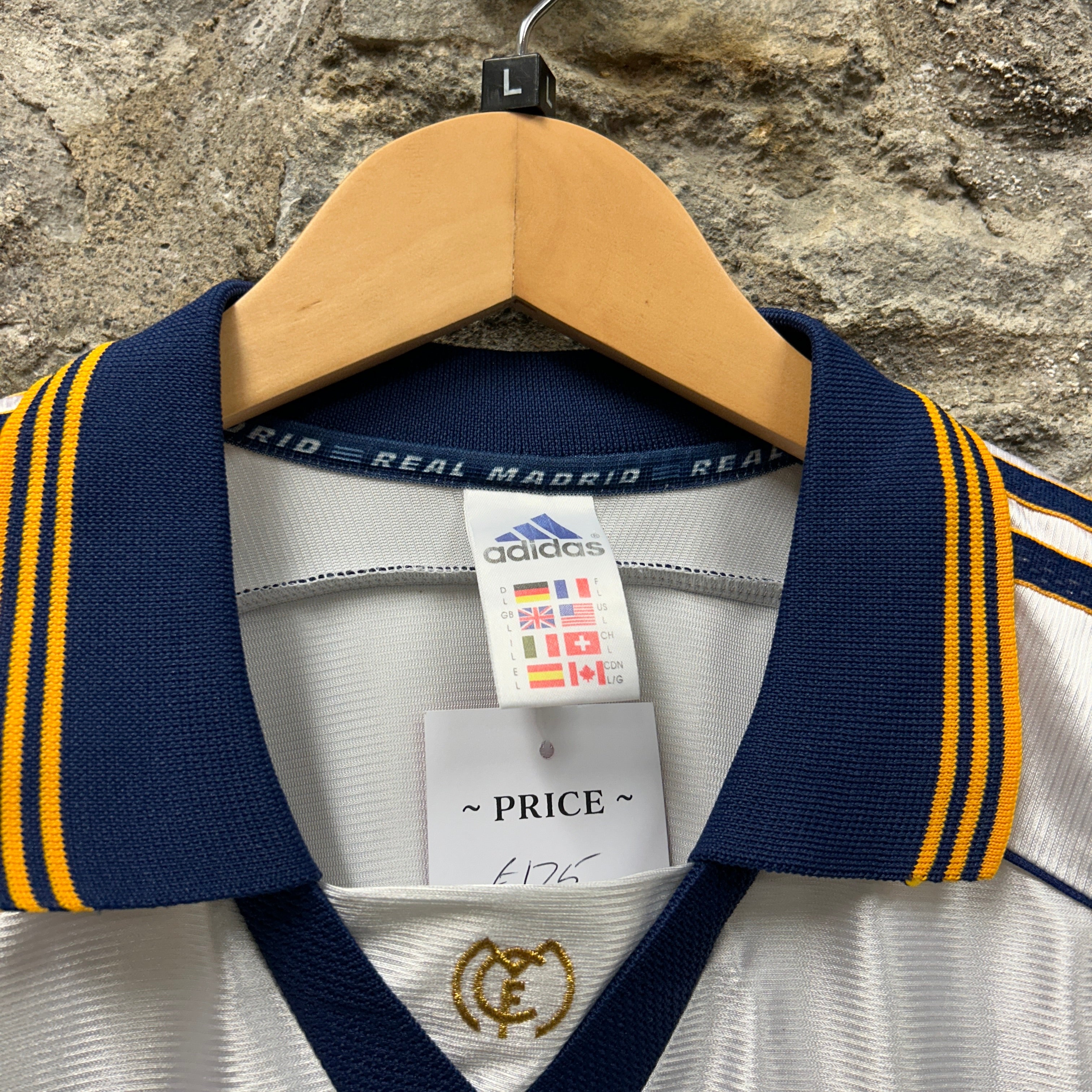 Vintage Real Madrid 1998/2000 Adidas Football Shirt