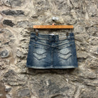 Denim Mini Skirt