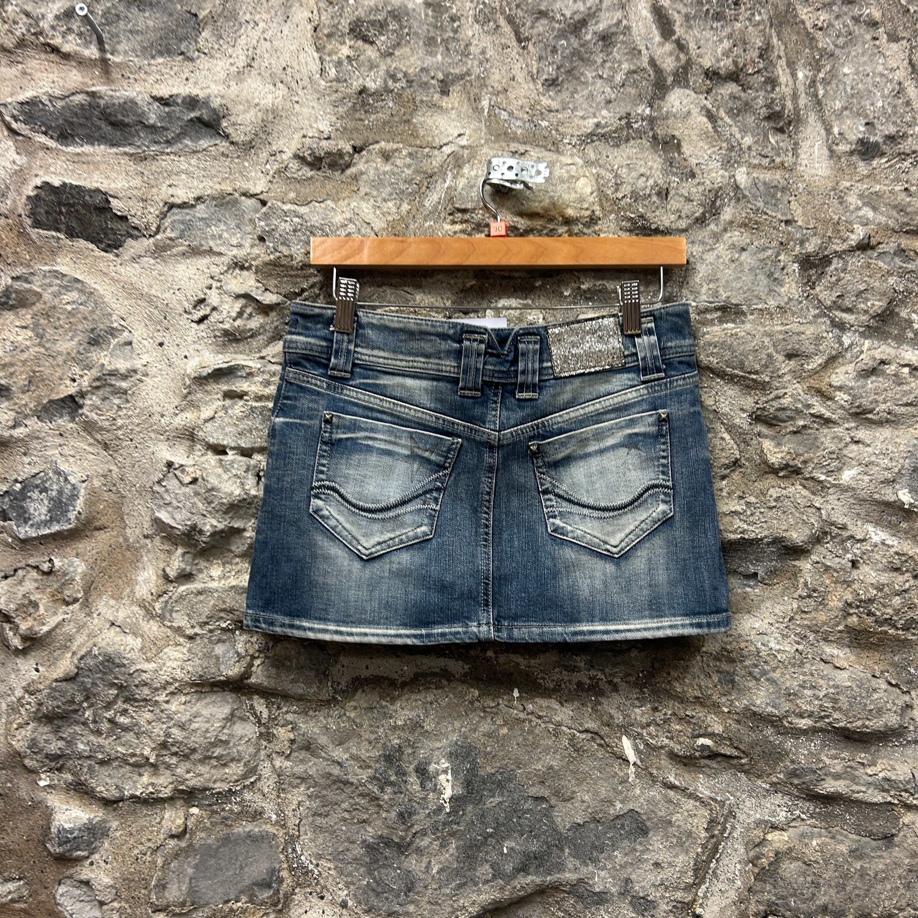 Denim Mini Skirt