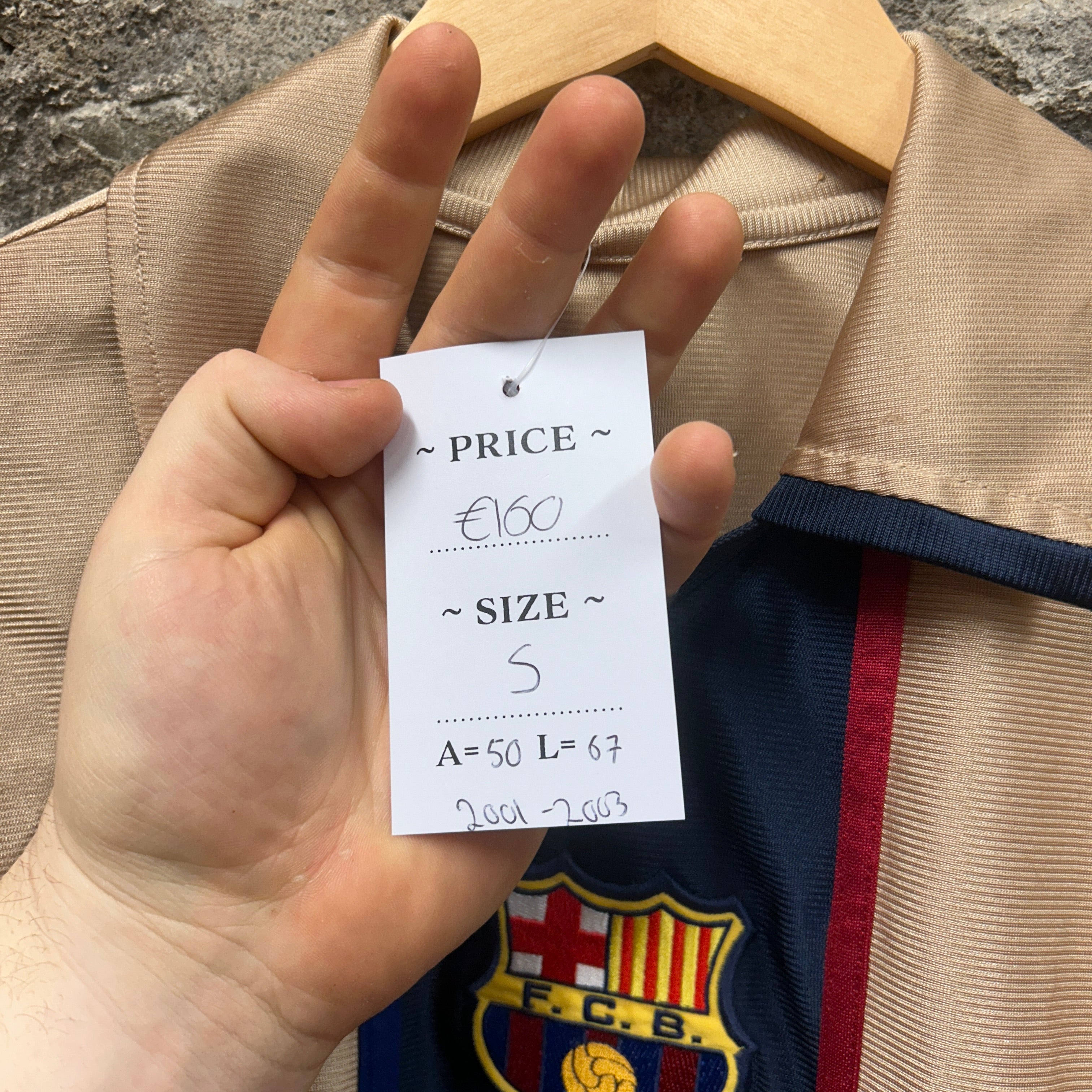 Barcelona 2001/2003 Nike Football Shirt