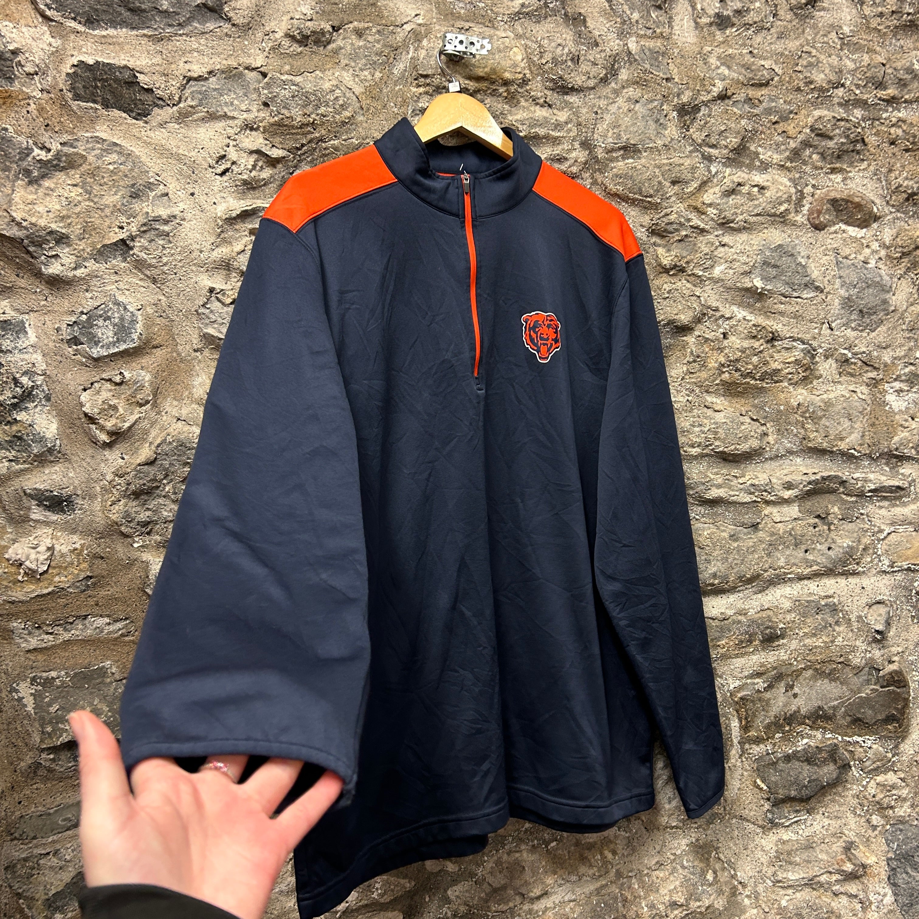 Chicago Bears Nfl Team Apparel Track Jacket