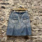 Vintage Denim Skirt
